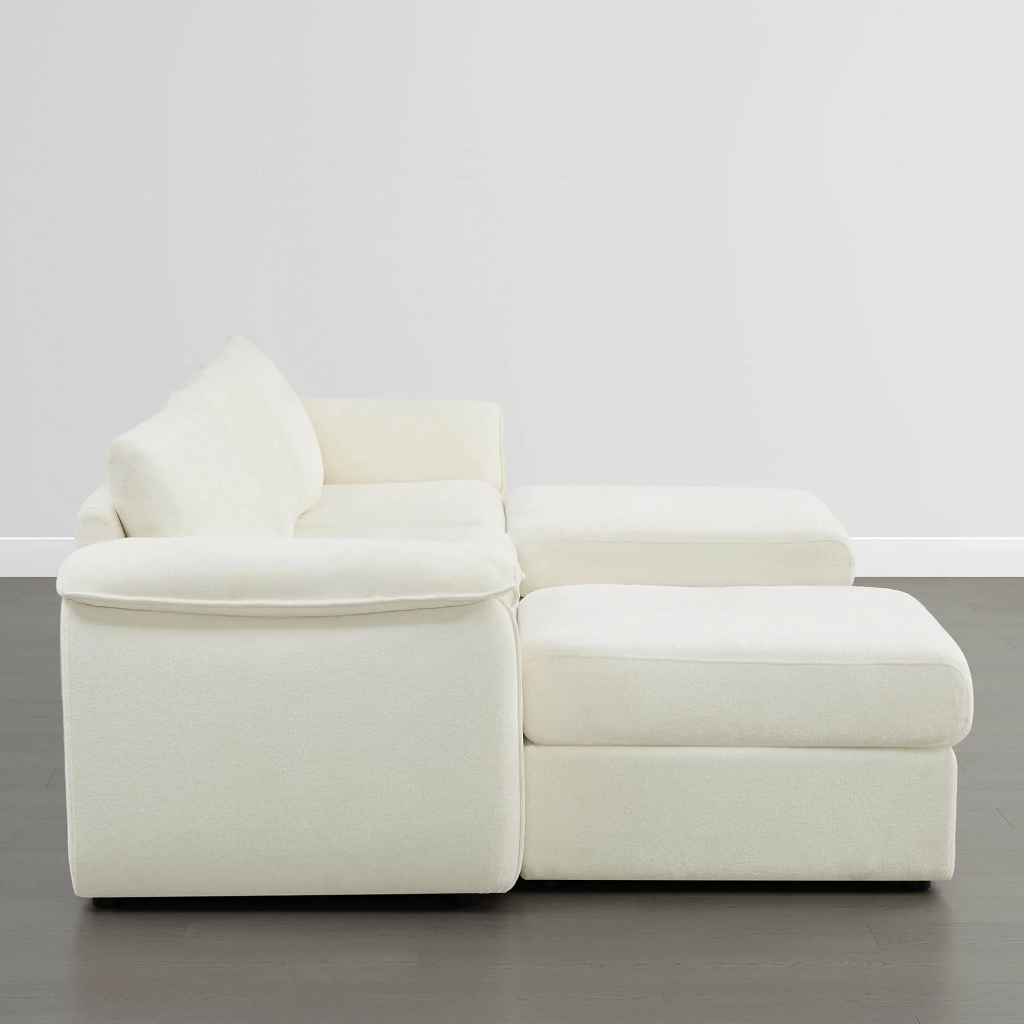 Maisie 5-seat Modular Sofa with Storage Ottoman - Image 11