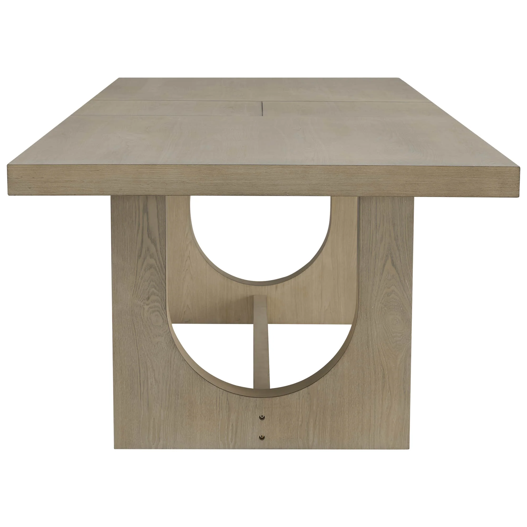 Margie U-Shaped Wood Extendable Dining Table, 78"-95.9" - Image 25