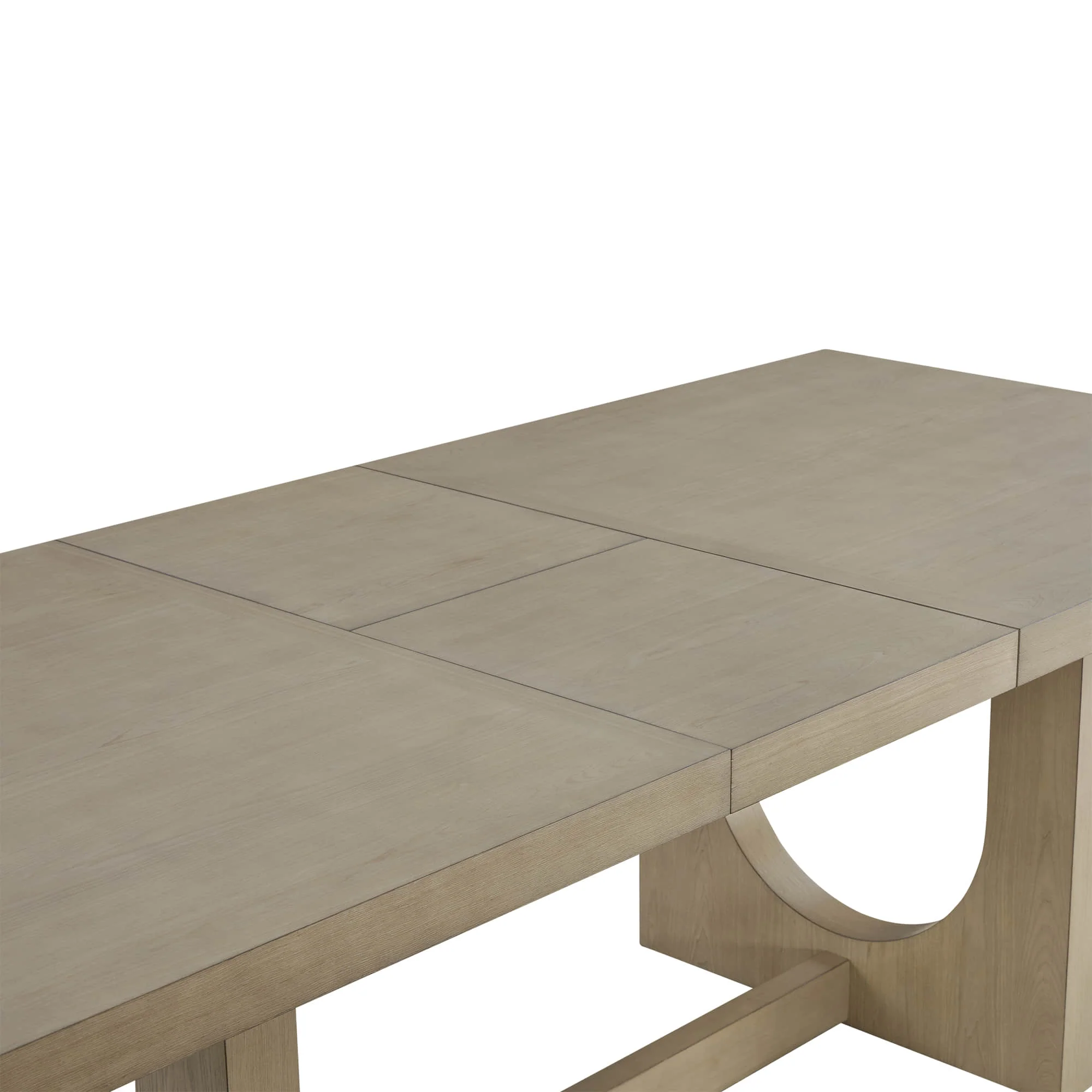 Margie U-Shaped Wood Extendable Dining Table, 78"-95.9" - Image 26