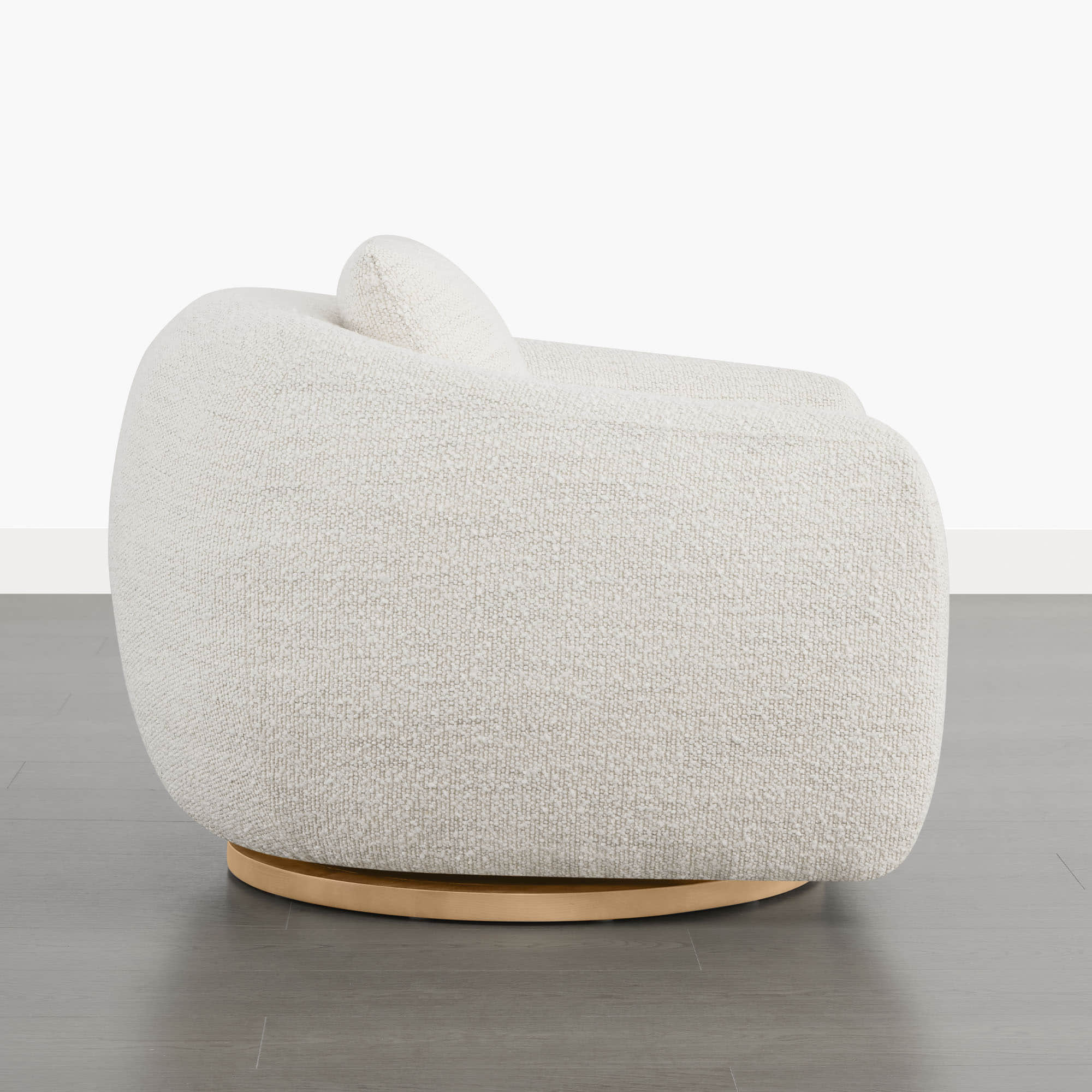 Mateo Modern Genuine Leather Swivel Accent Chair - Image 39