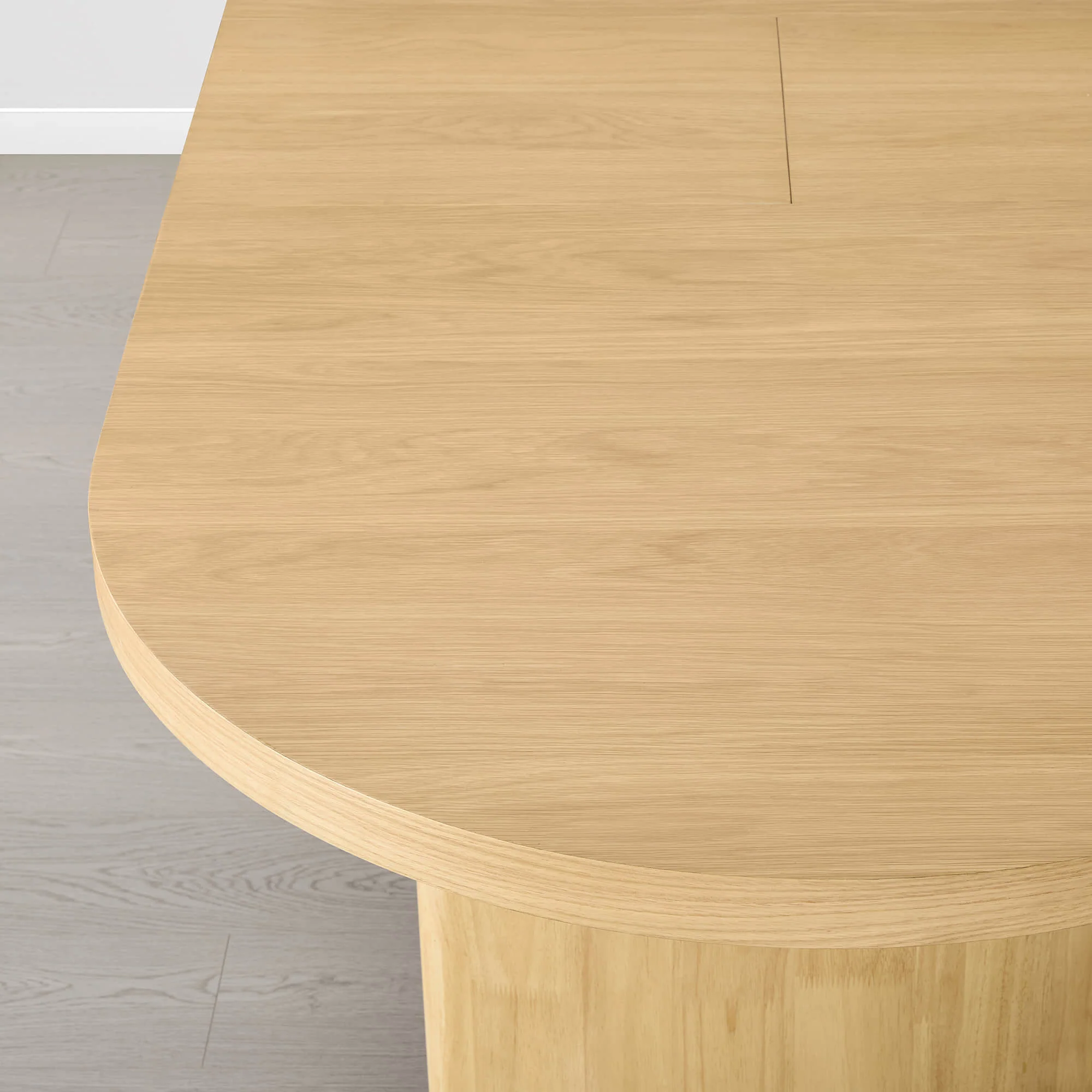 Merlin Extendable Wood Dining Table, 70.9"-86.6" - Image 8
