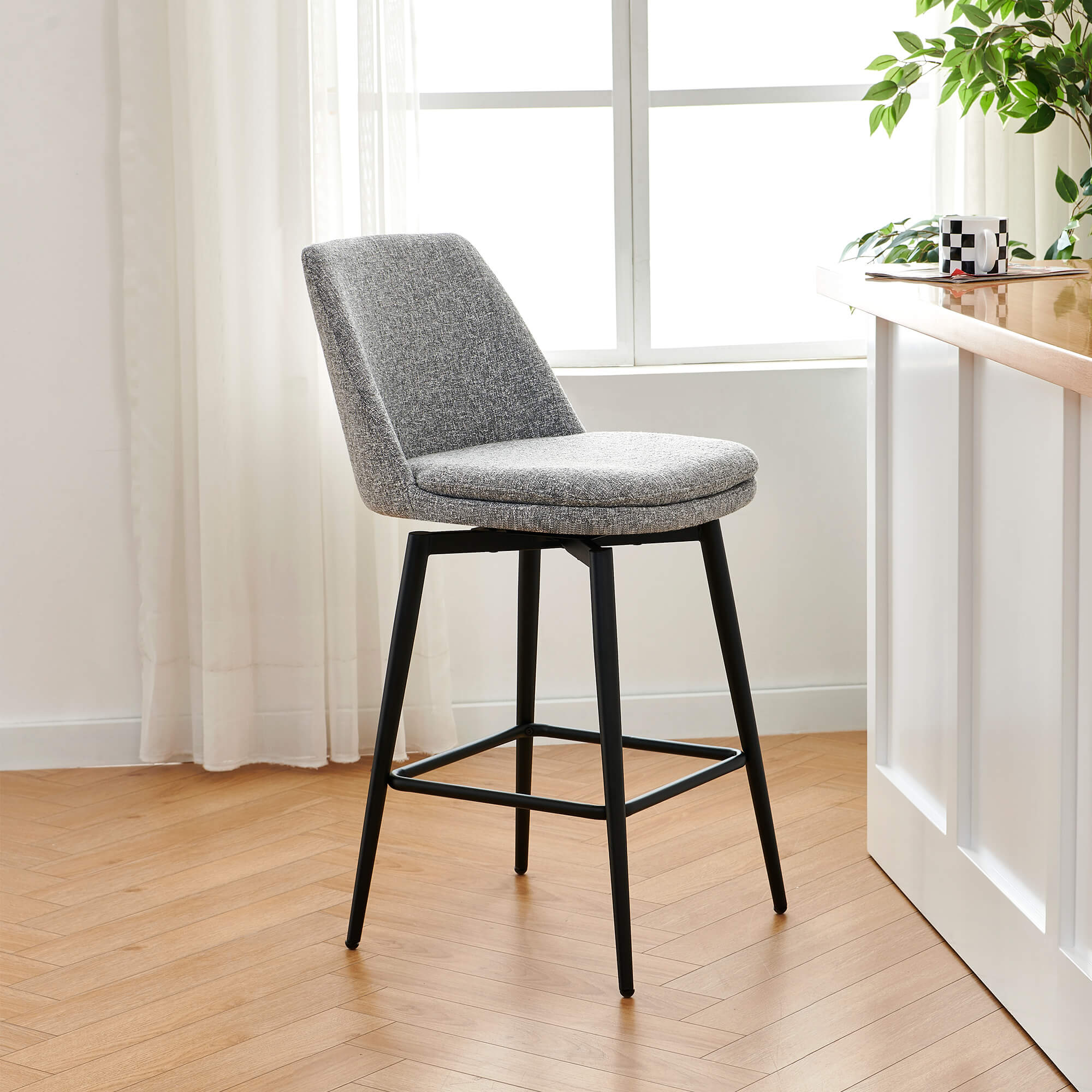 Eli Swivel Bar & Counter Stool - Image 23