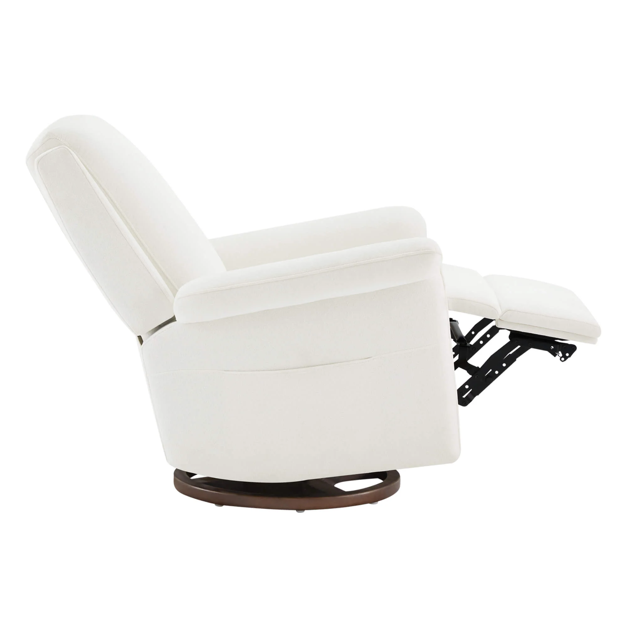 Mila Power Swivel Nursery Glider Recliner - Image 8