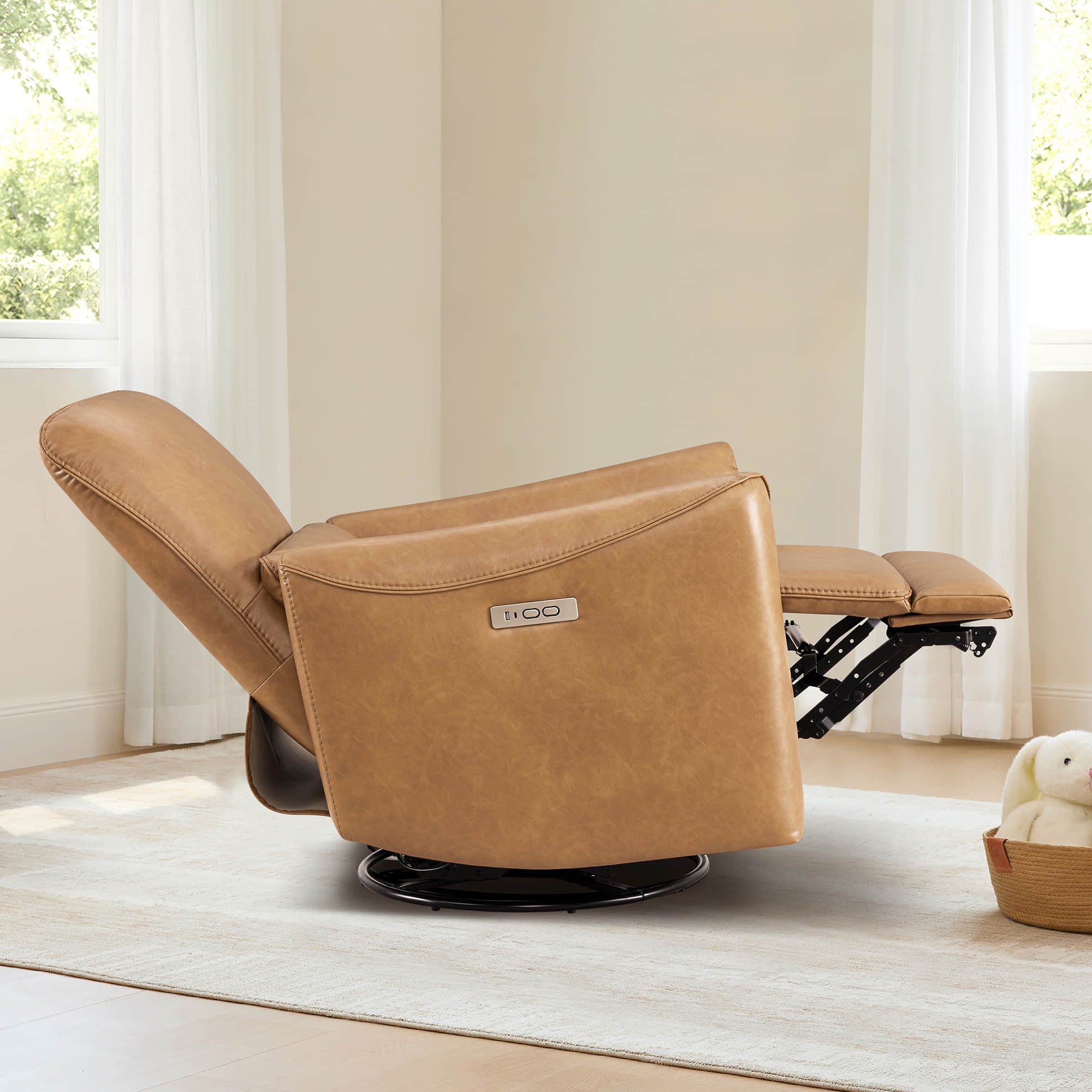 Tracee Modern Power Swivel Glider Recliner - Image 207