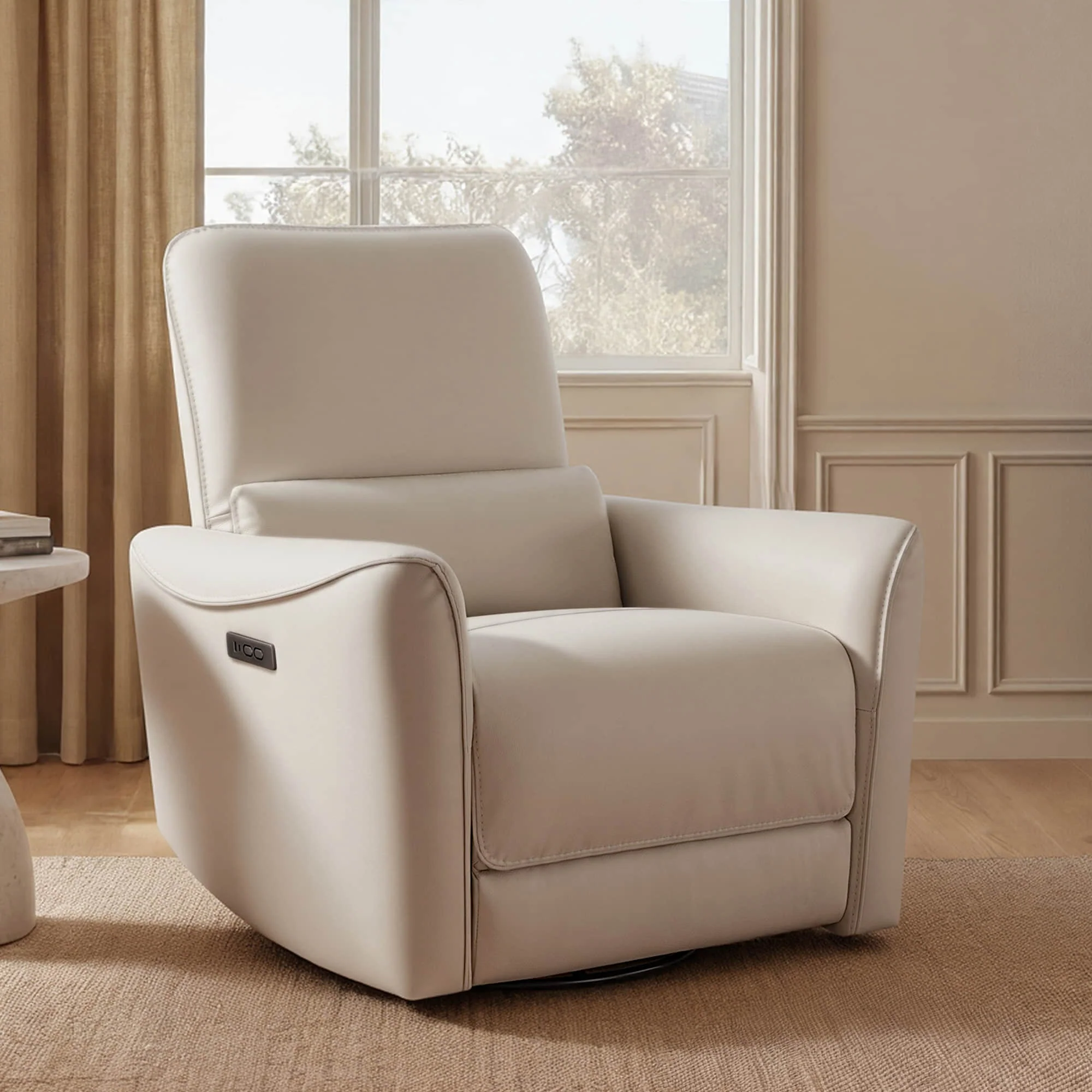 Tracee Modern Power Swivel Glider Recliner - Image 209