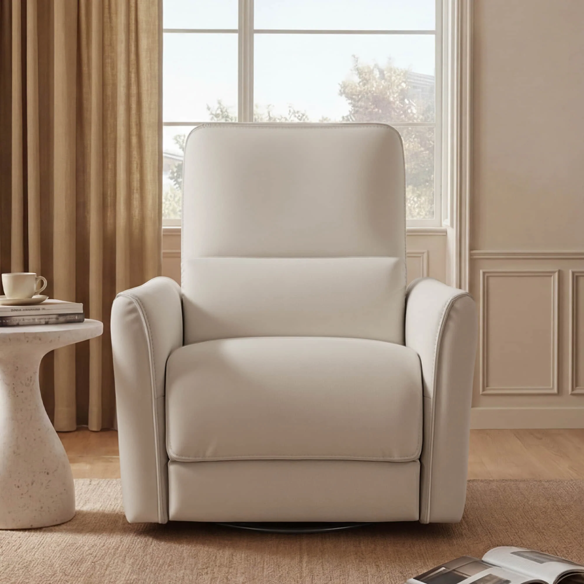 Tracee Modern Power Swivel Glider Recliner - Image 213