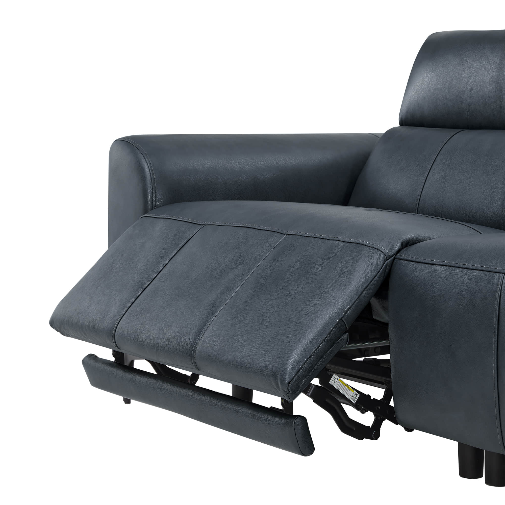 Murphy Premium Dual-Motor Genuine Leather Zero-Wall Power Reclining Sofa - Image 45