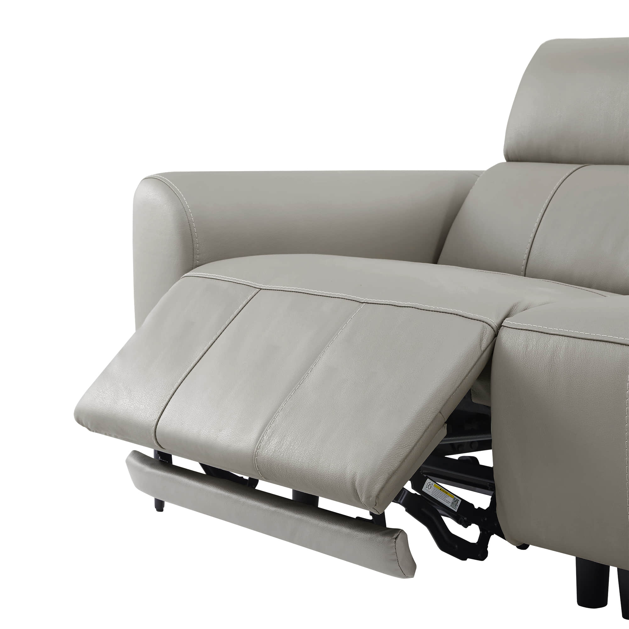 Murphy Premium Dual-Motor Genuine Leather Zero-Wall Power Reclining Sofa - Image 61