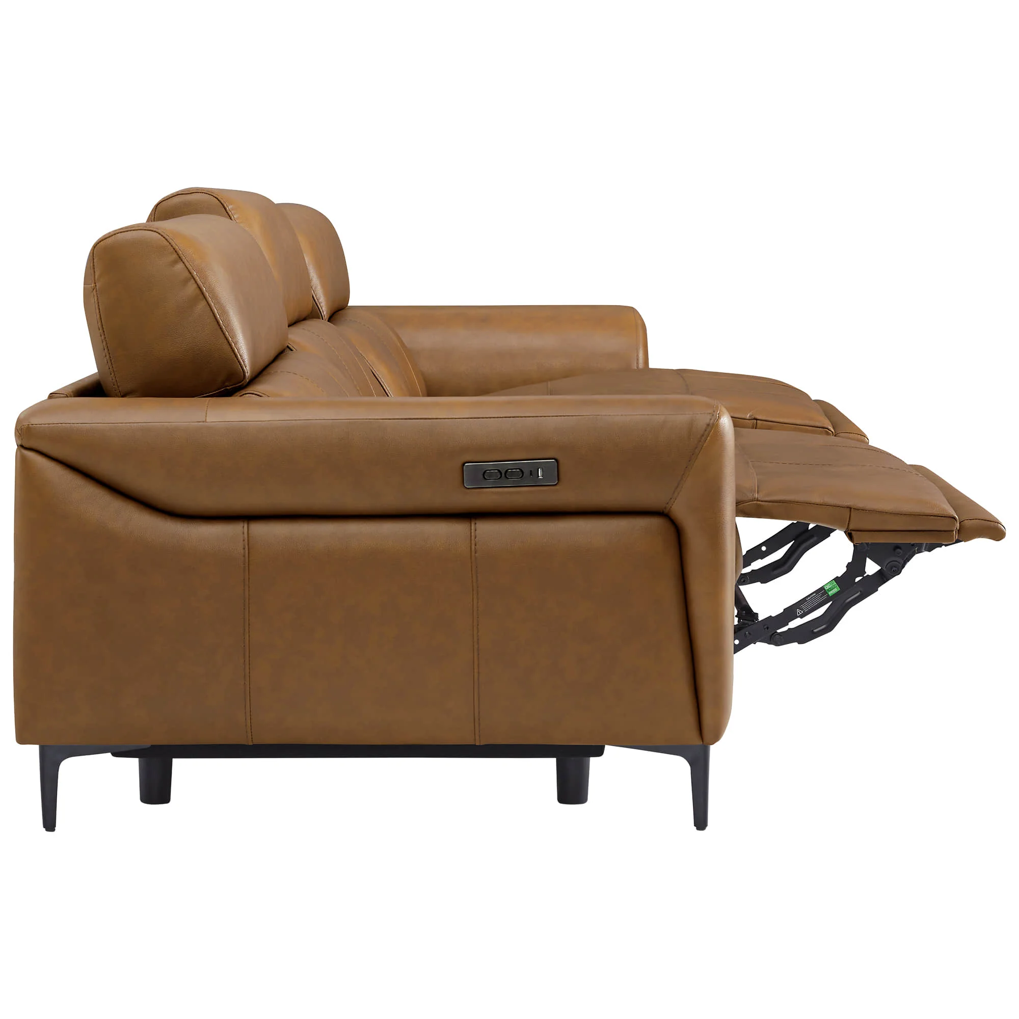 Murphy Premium Dual-Motor Genuine Leather Zero-Wall Power Reclining Sofa - Image 79