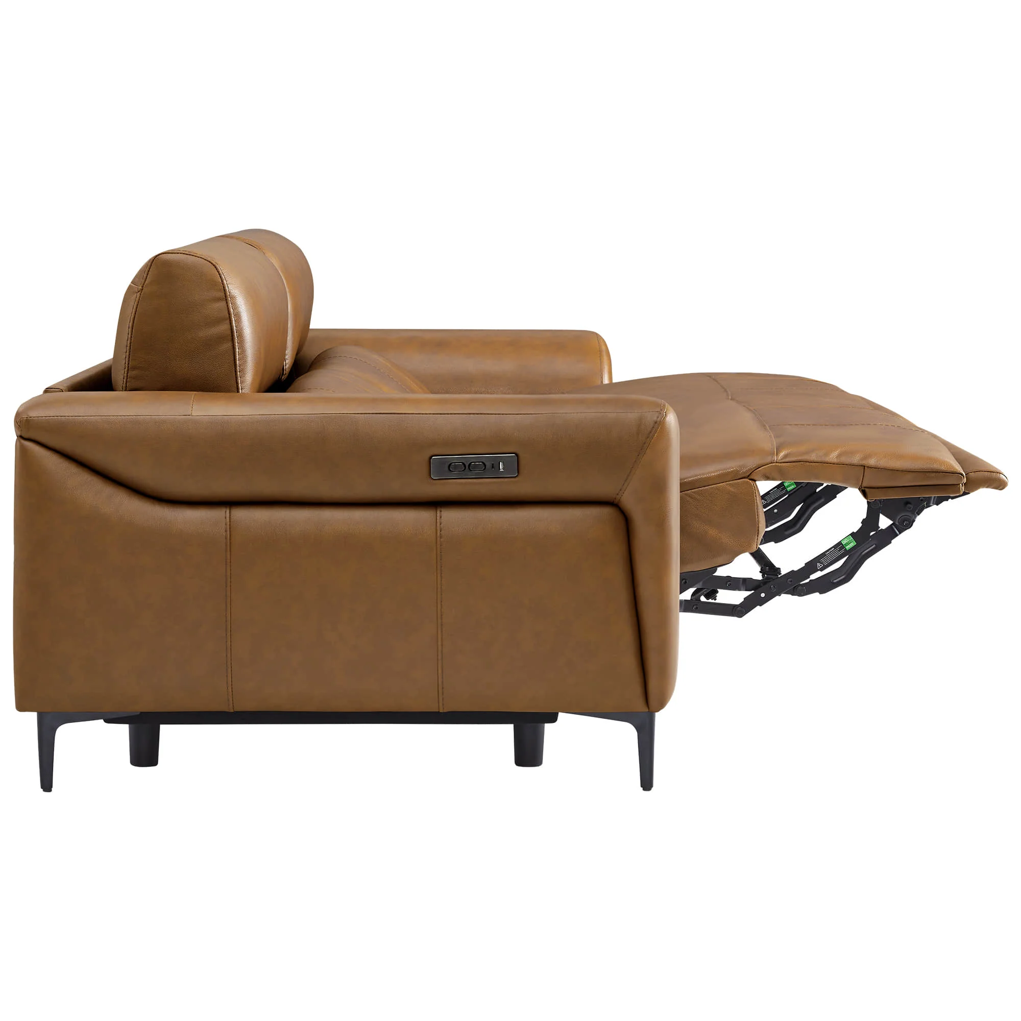 Murphy Premium Dual-Motor Genuine Leather Zero-Wall Power Reclining Sofa - Image 87