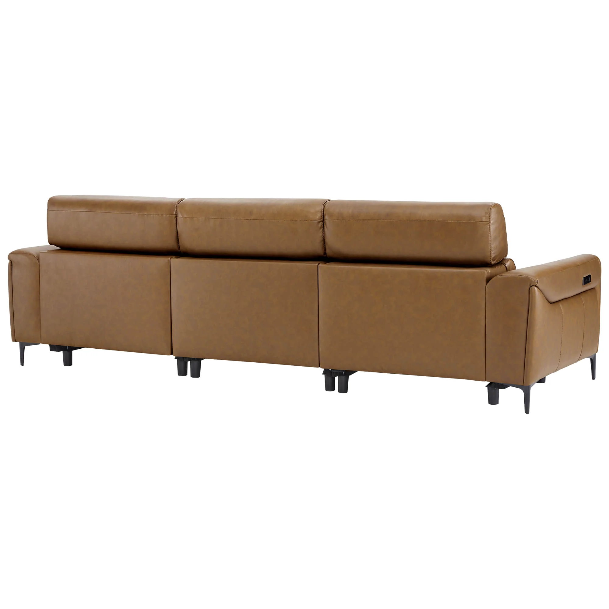 Murphy Premium Dual-Motor Genuine Leather Zero-Wall Power Reclining Sofa - Image 89