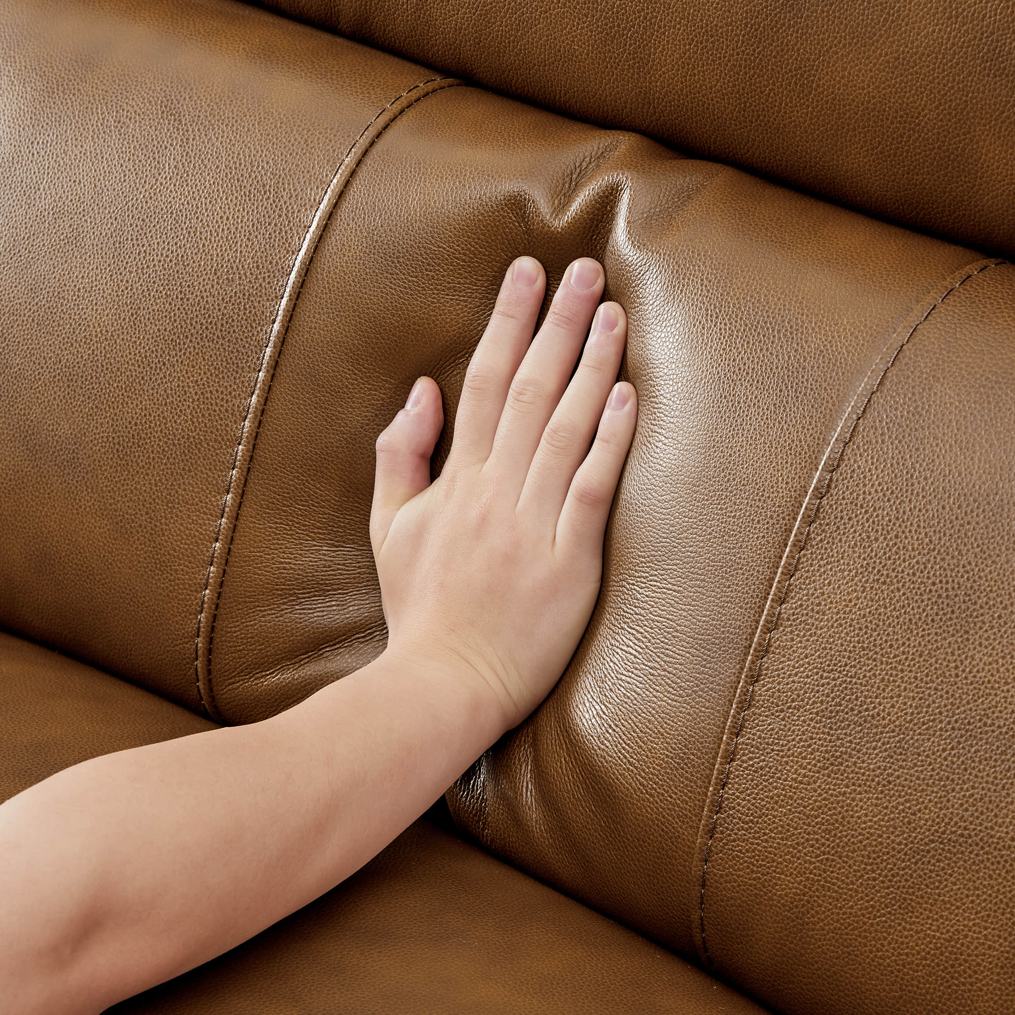 Murphy Premium Dual-Motor Genuine Leather Zero-Wall Power Reclining Sofa - Image 93