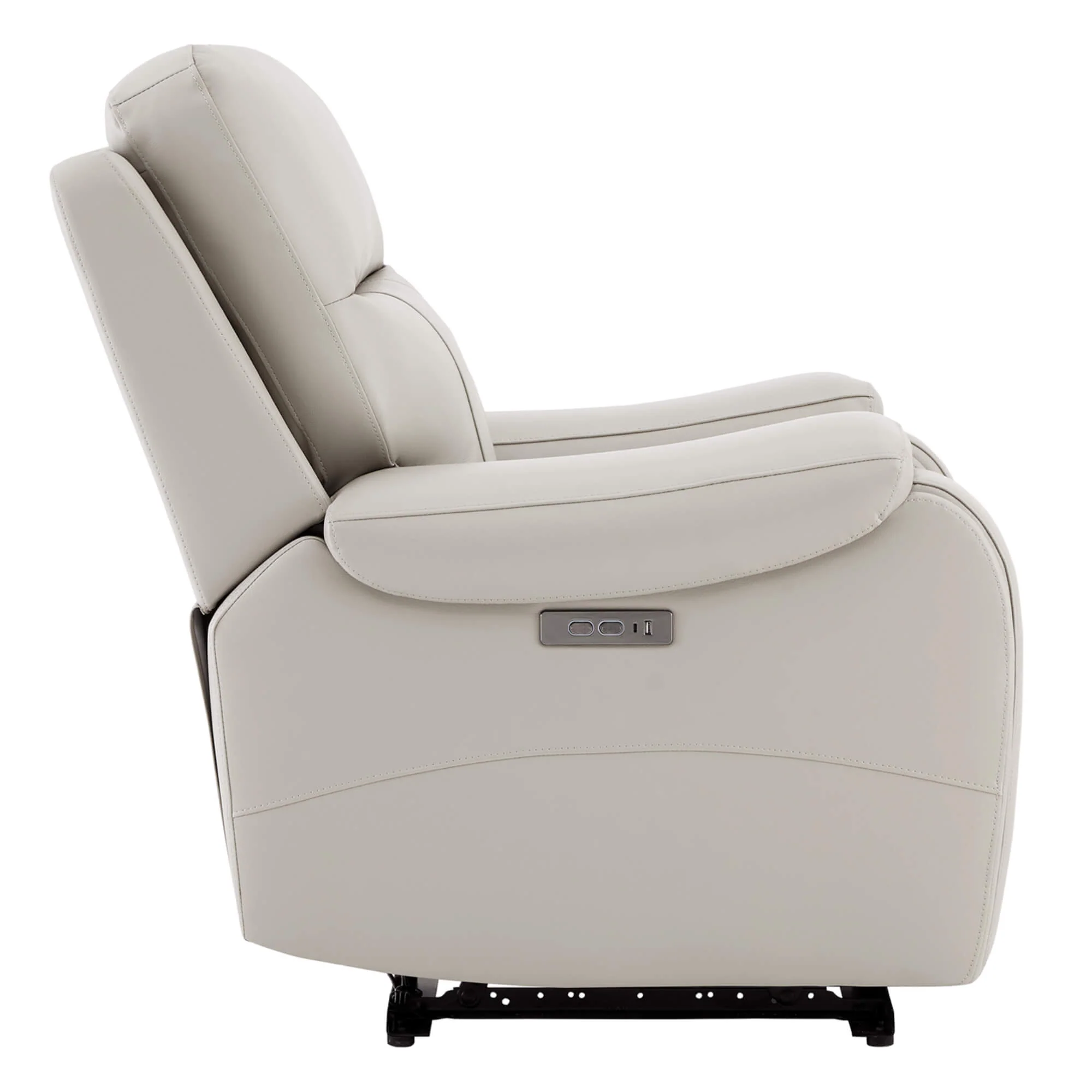 Noah Zero-Gravity Genuine Leather Recliner with Power Headrest - Image 24