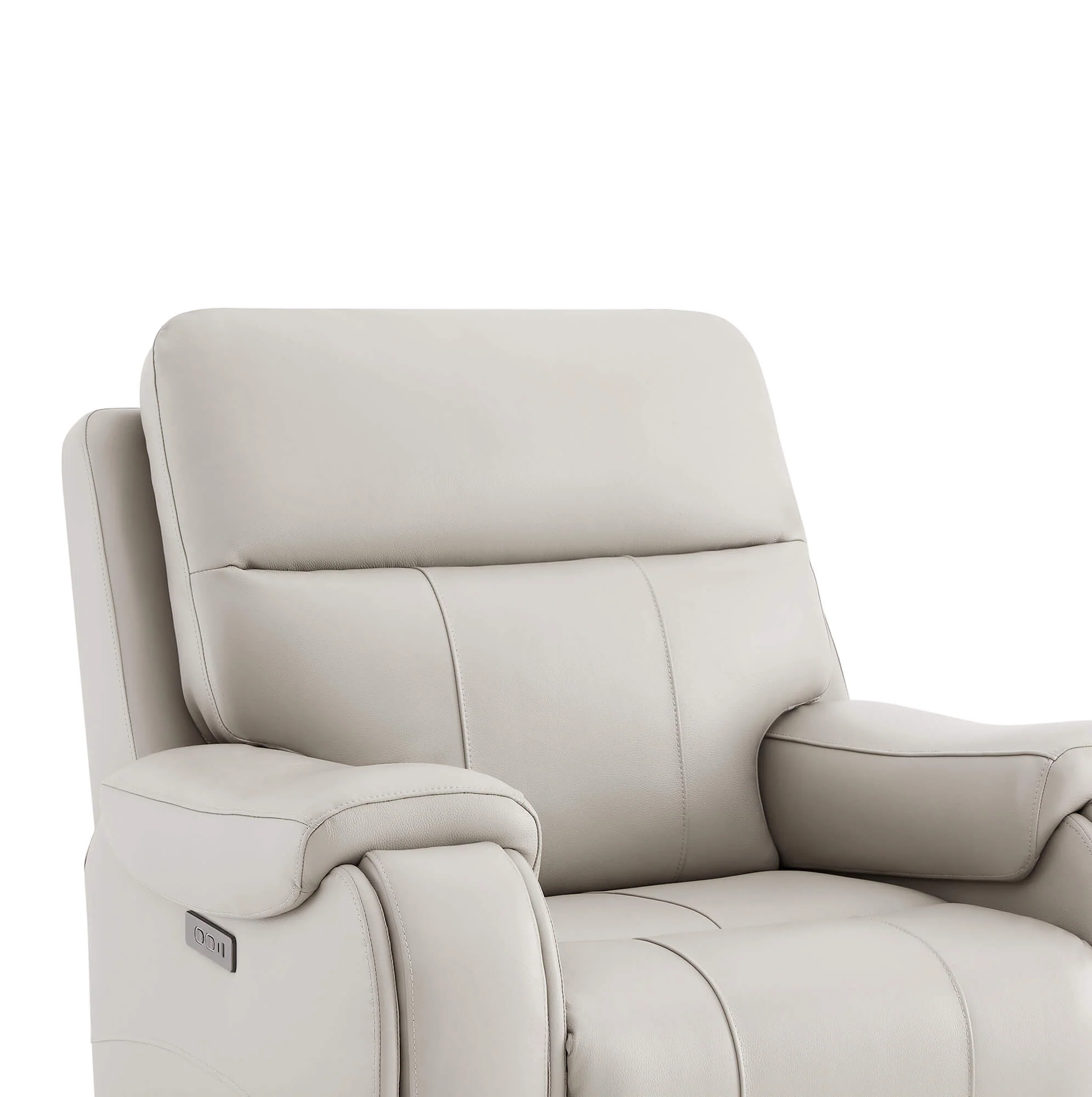 Noah Zero-Gravity Genuine Leather Recliner with Power Headrest - Image 29