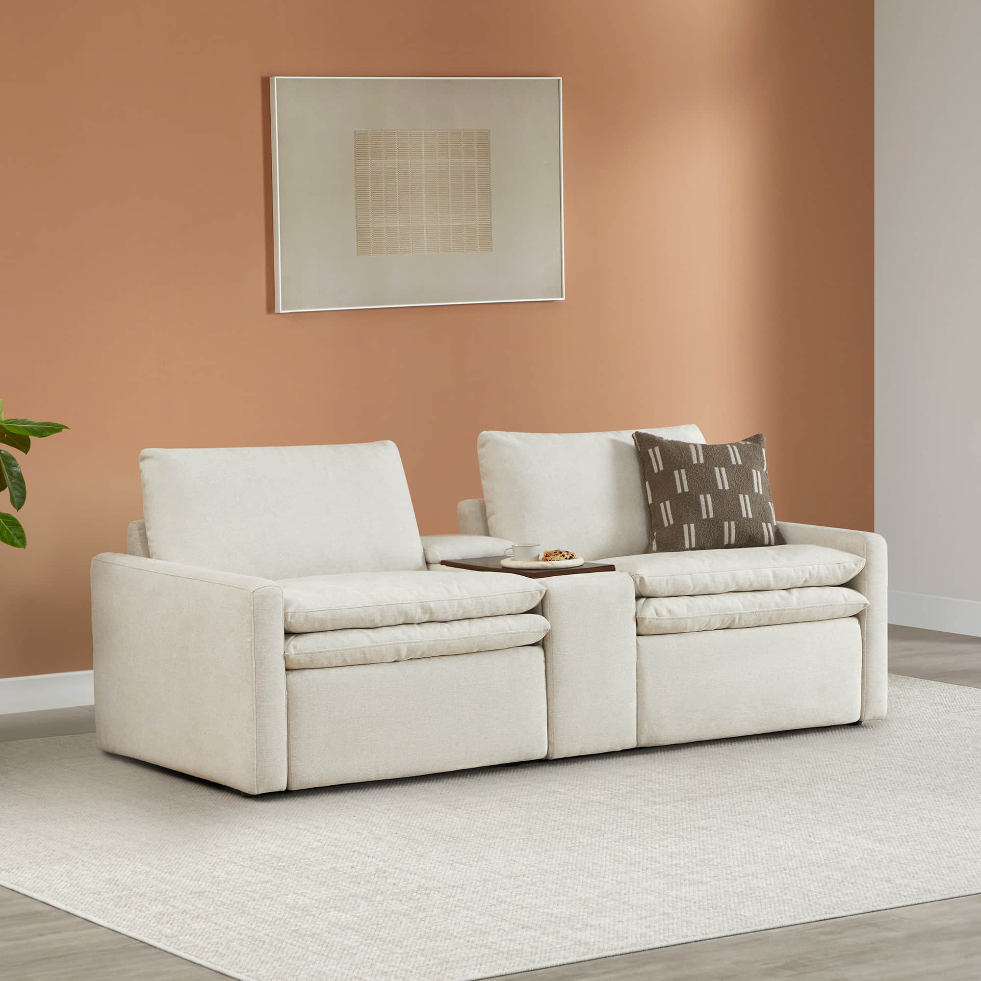 Ohana 2-Seat Zero Gravity Modular Reclining Sofa - Image 62