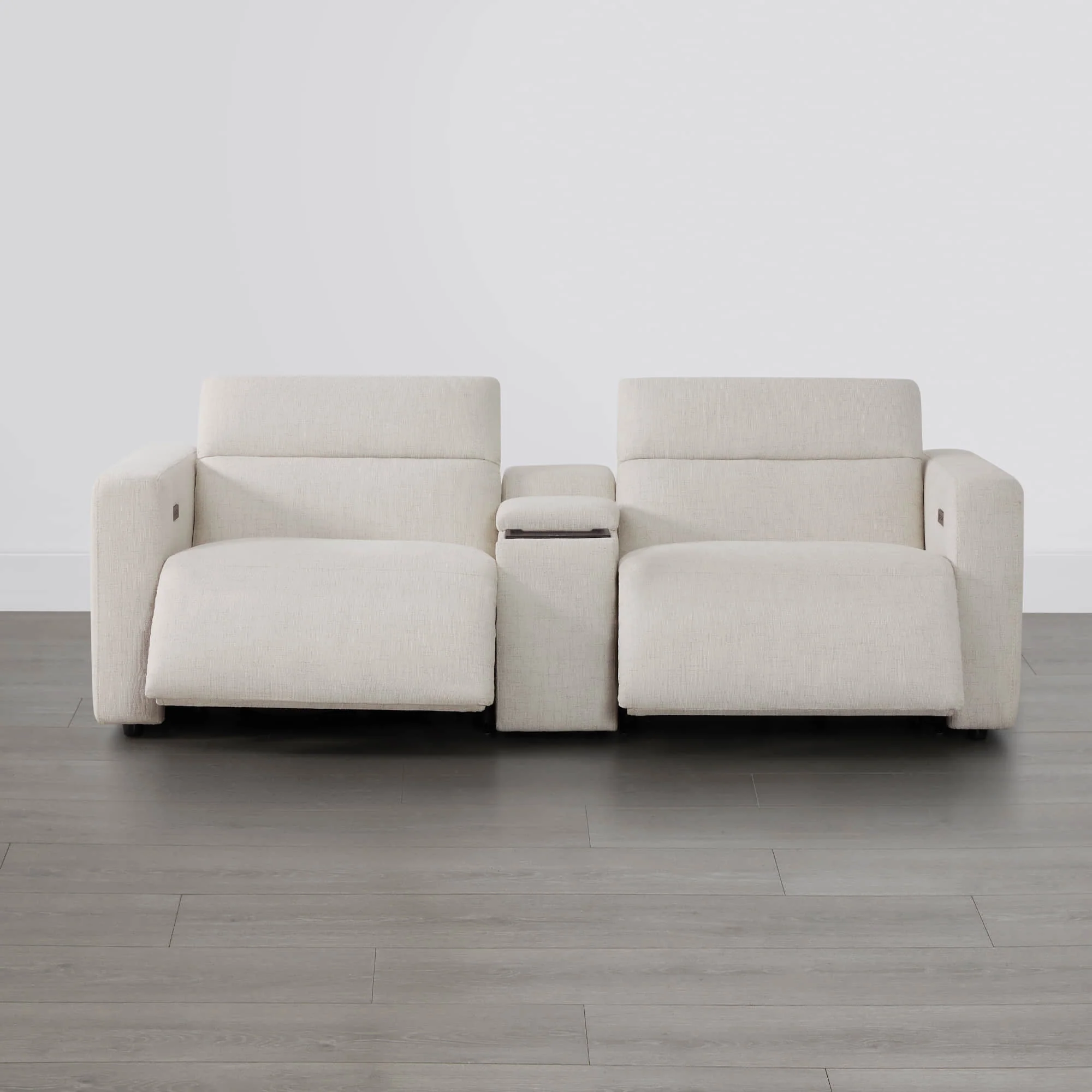 Oliver 2-Seat Wall-hugger Reclining Sectional Sofa with Power Headrest - Image 15