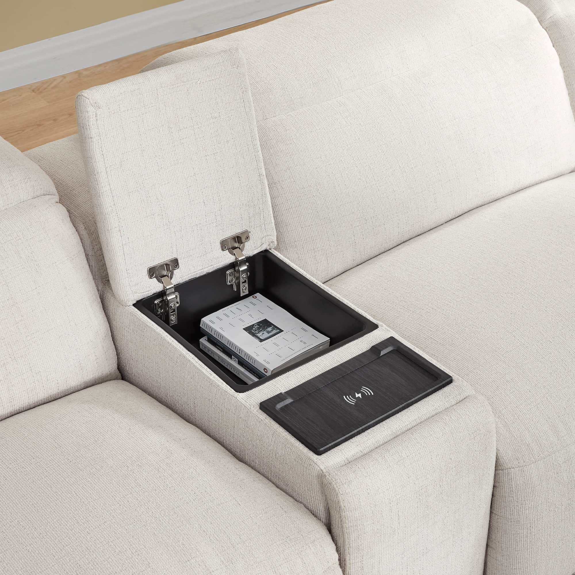 Oliver 3-Seat Wall-hugger Reclining Sectional Sofa with Power Headrest - Image 37