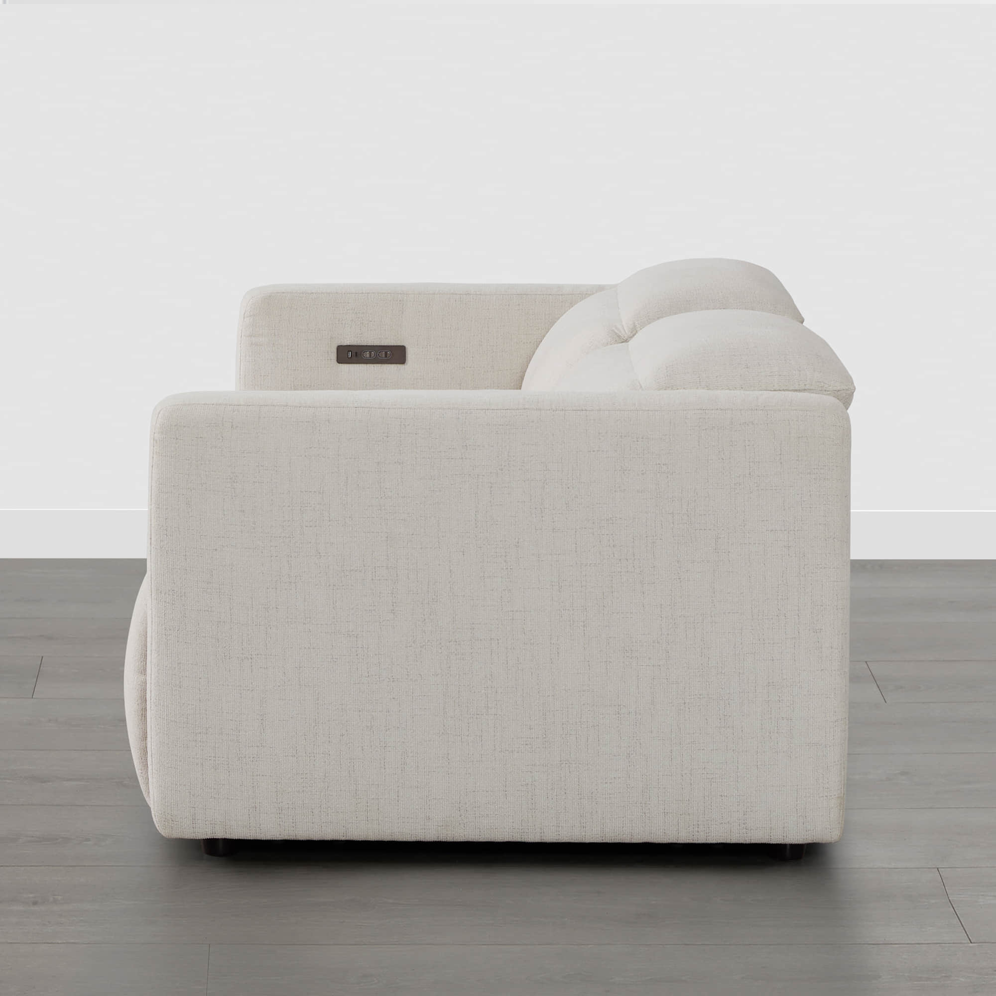 Oliver 2-Seat Wall-hugger Reclining Sectional Sofa with Power Headrest - Image 8