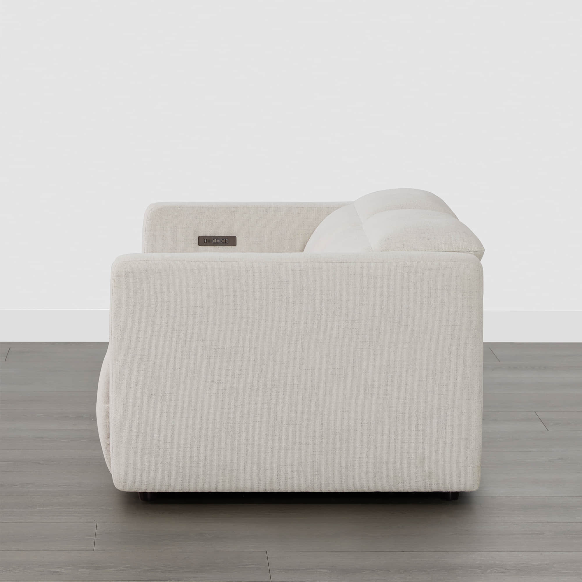 Oliver 2-Seat Wall-hugger Reclining Sectional Sofa with Power Headrest - Image 9