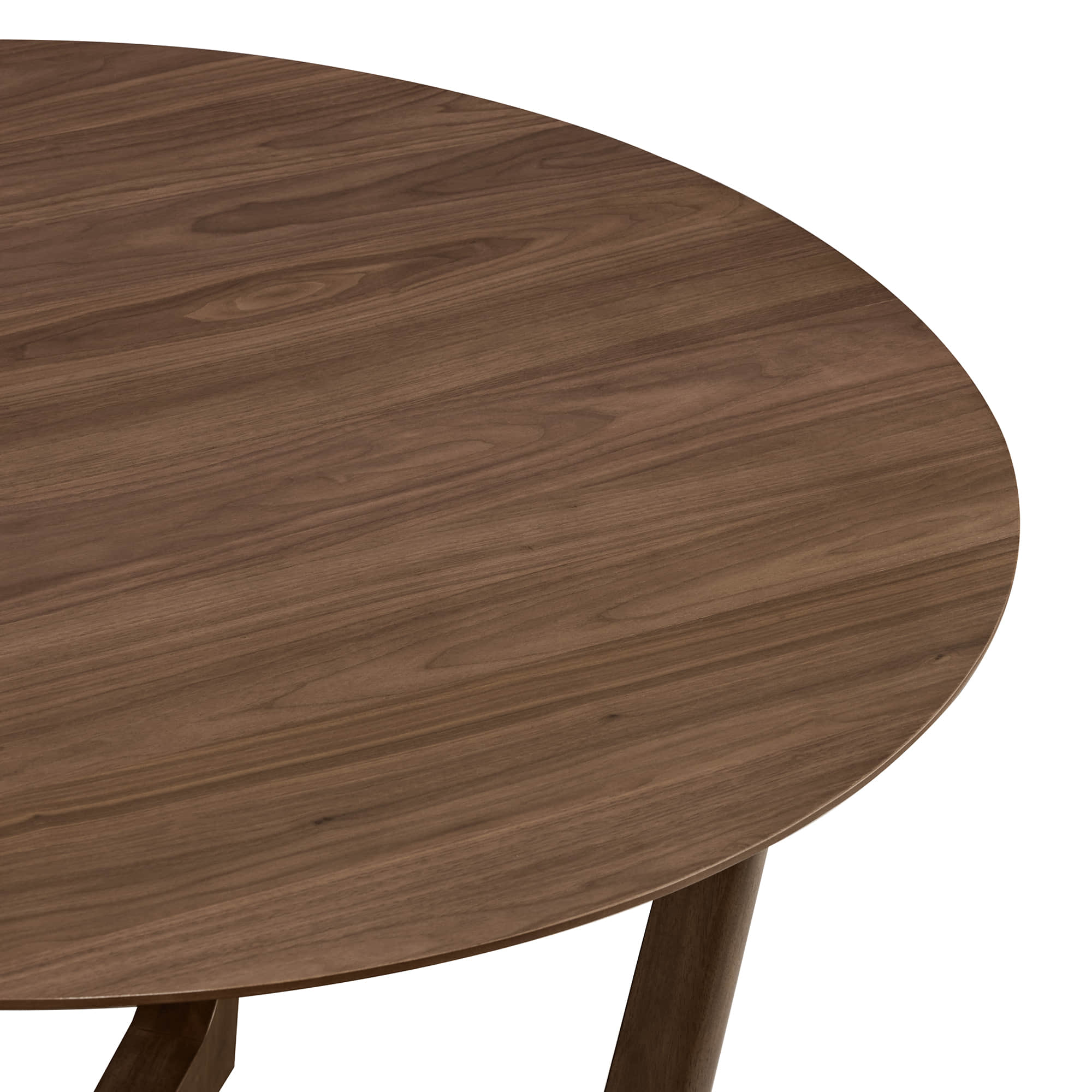 Rory Round Wood Cross-Base Dining Table - Image 13