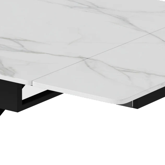 Sean Extendable Sintered Stone Dining Table,55"-74" - Image 11