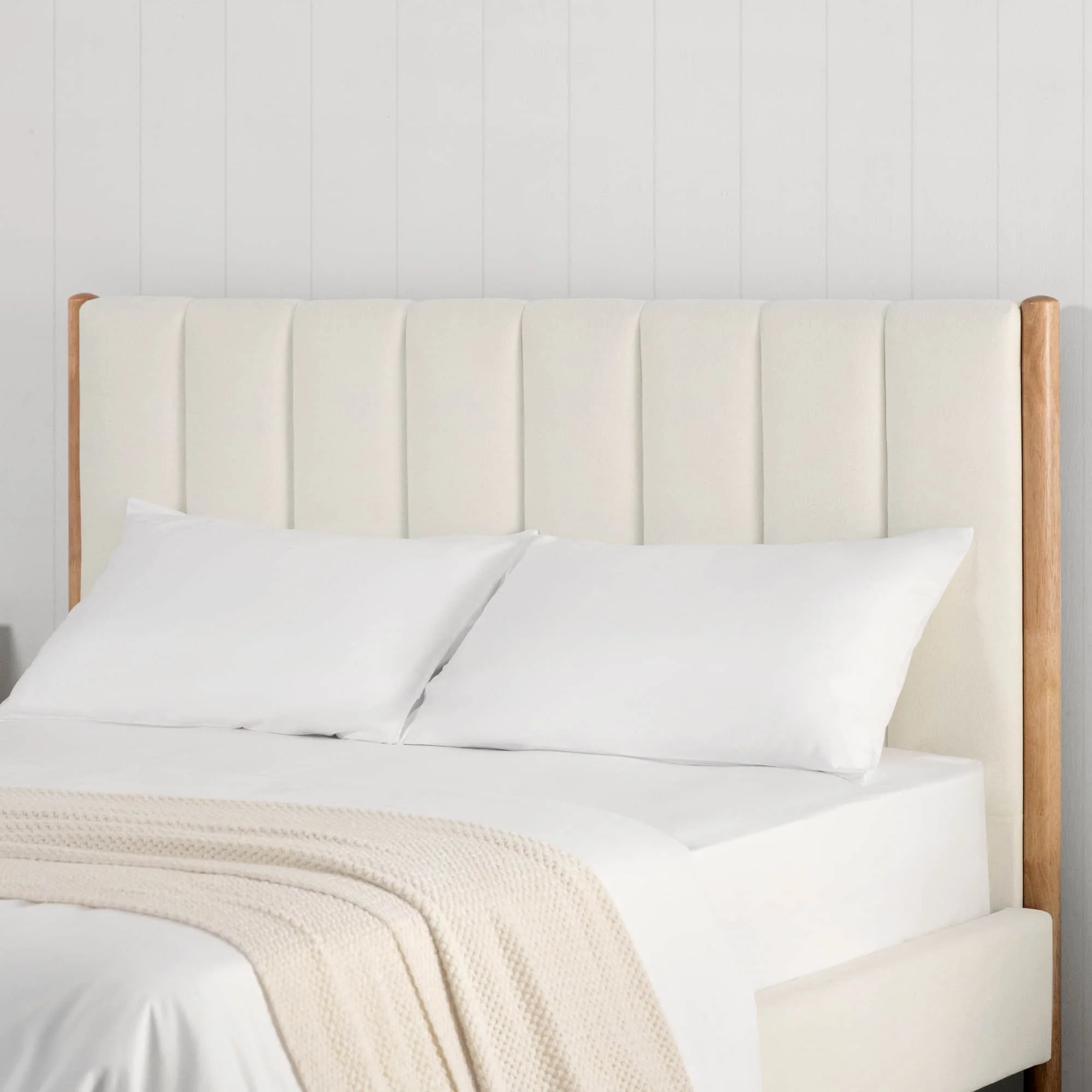 Serene Full Contemporary Upholstered Platform Bed - Image 14