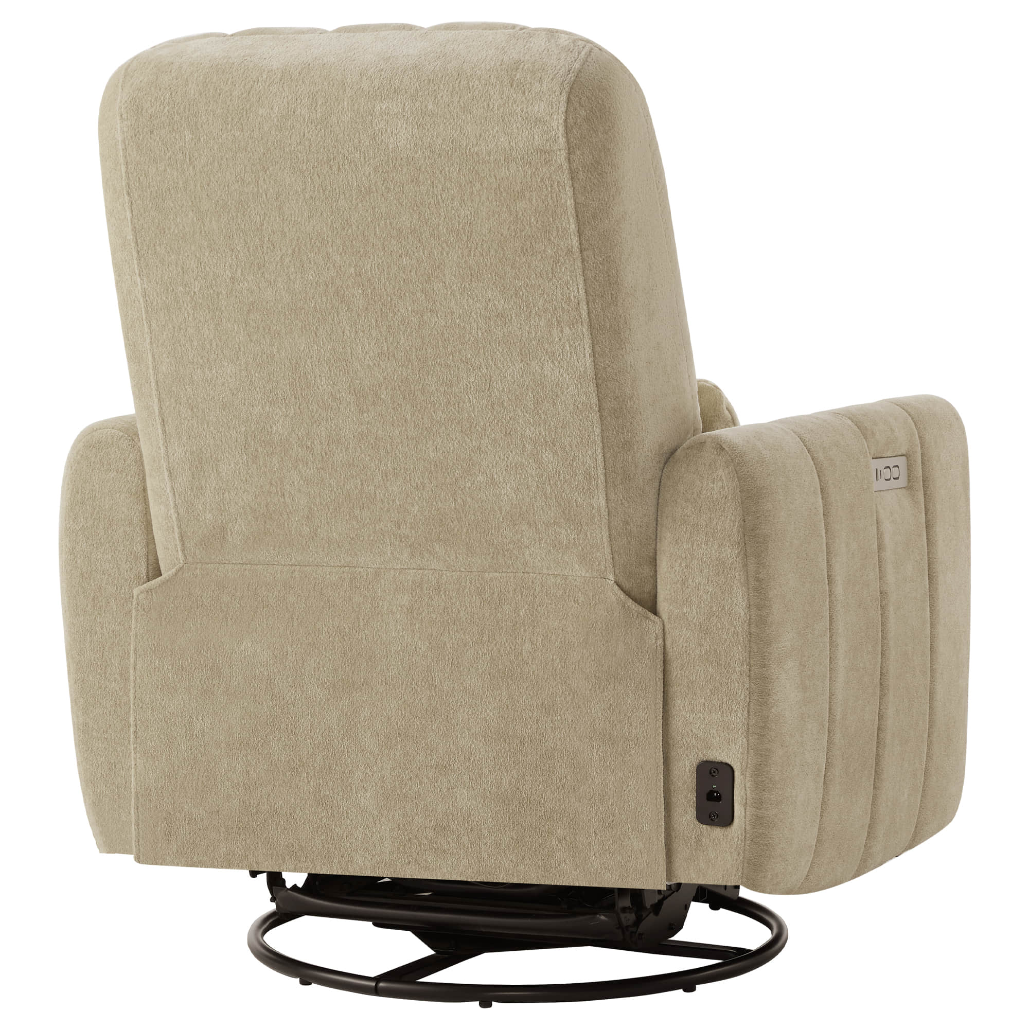 Shell Power Swivel Nursery Glider Recliner - Image 23