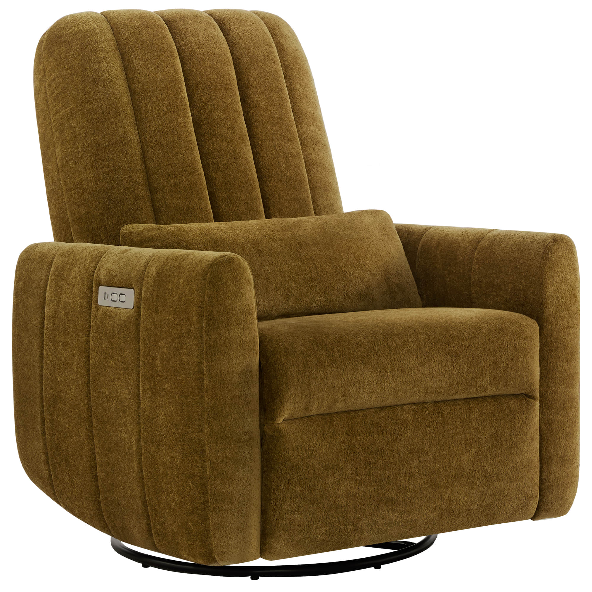 Shell Power Swivel Nursery Glider Recliner - Image 33