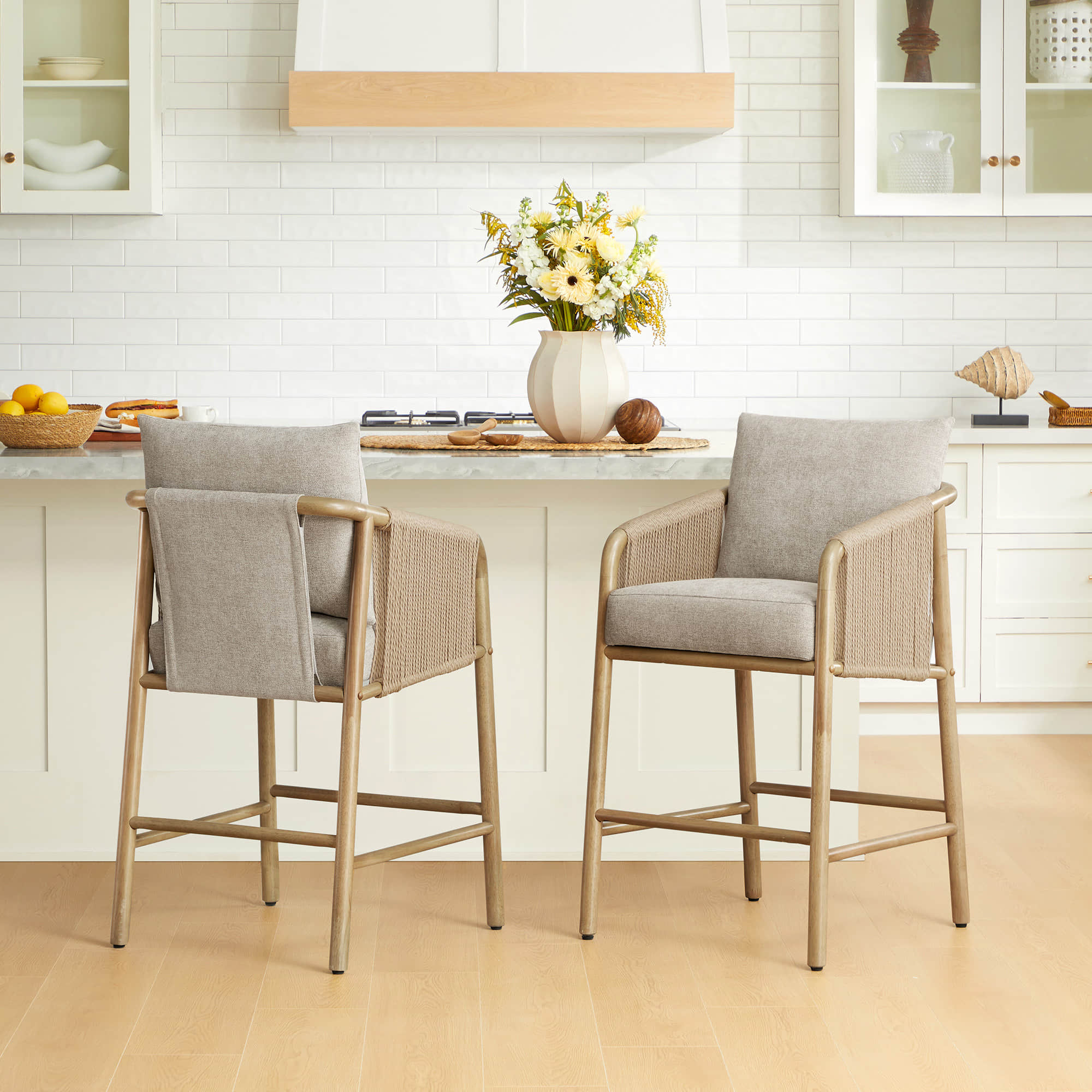 Sienna Modern Rope Counter Stools - Image 22