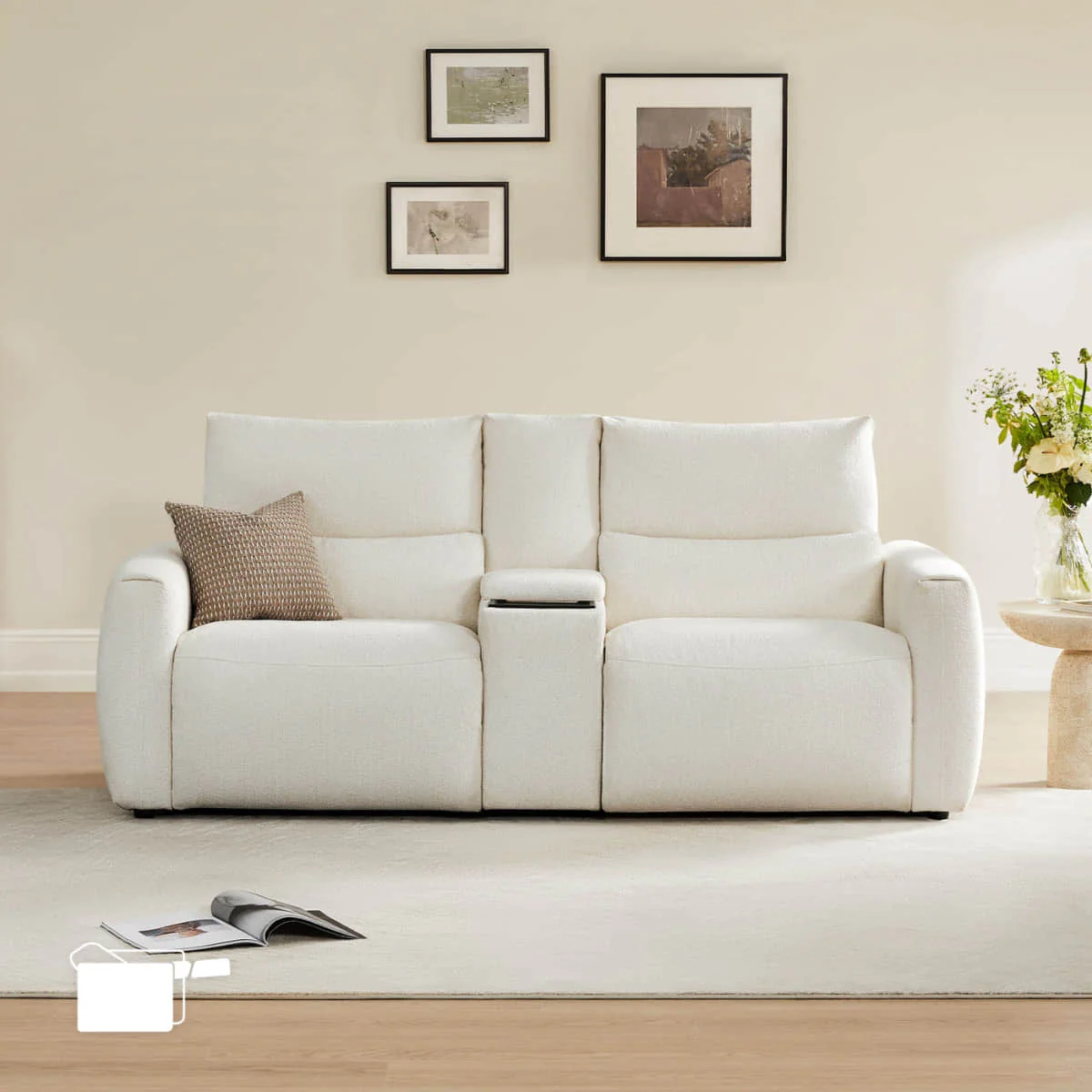 Skyline 2-Seat Zero Gravity Reclining Sofa with Power Headrest