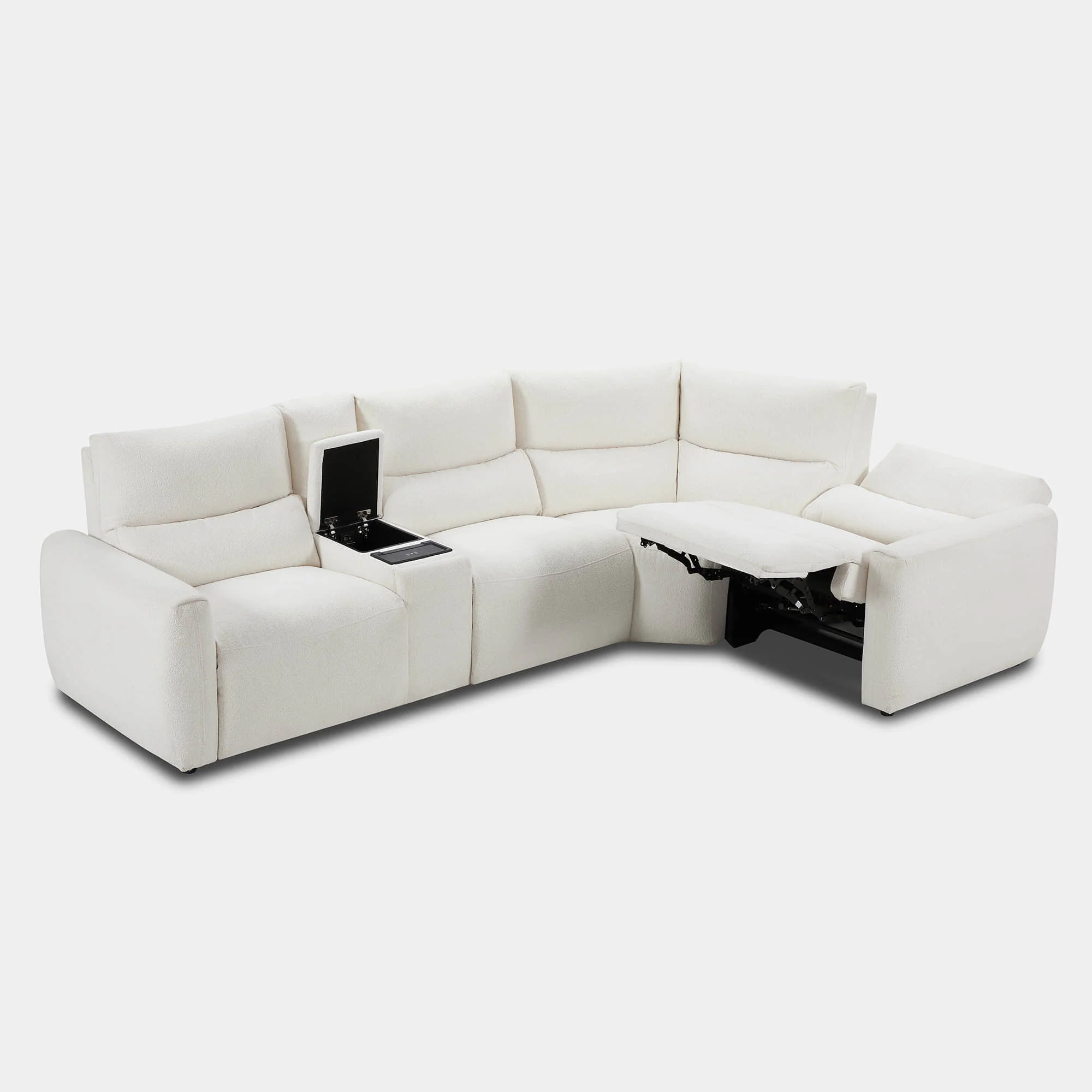 Skyline 4-Seat Zero Gravity Reclining Sectional sofa with Power Headrest - Image 29