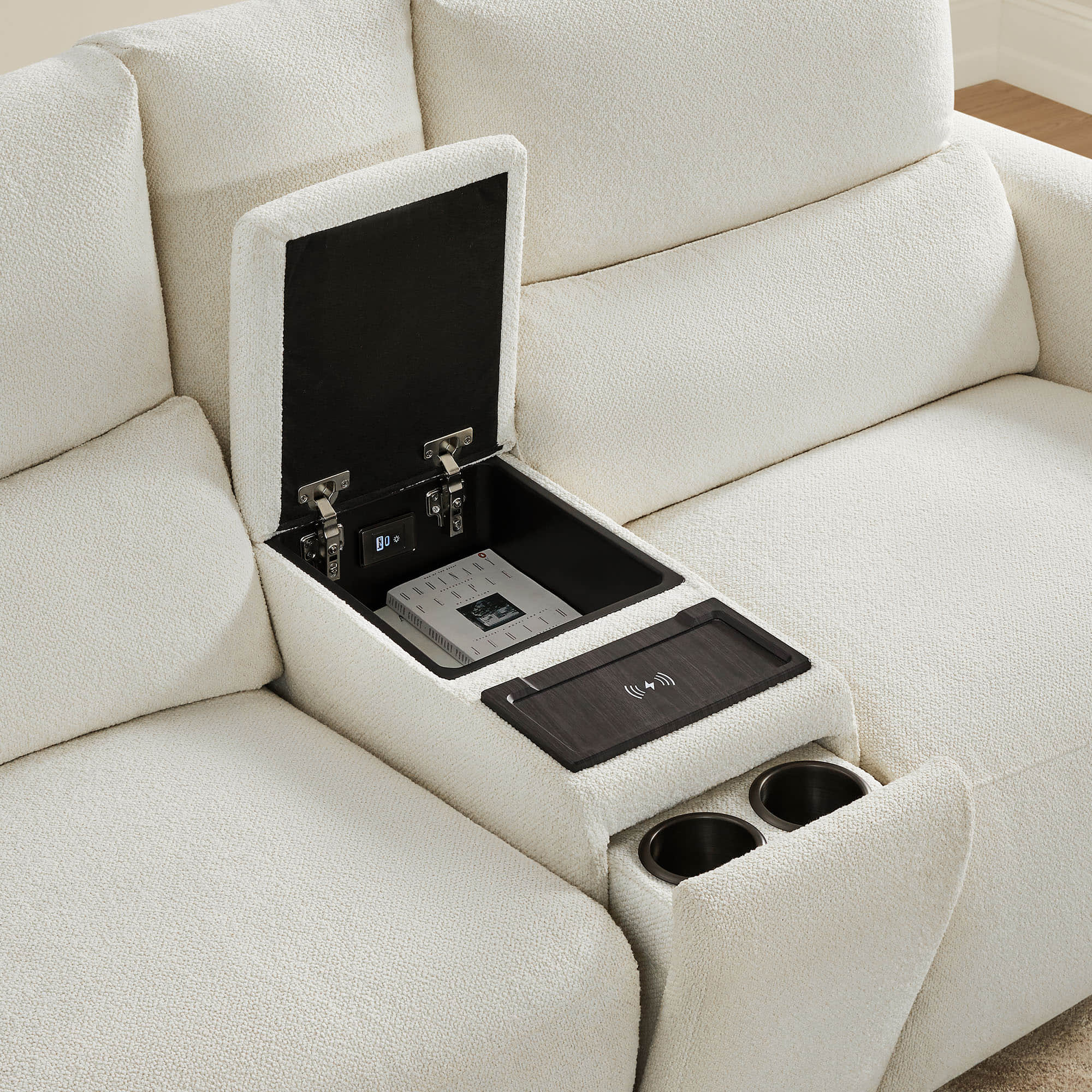 Skyline 5-Seat Zero Gravity Reclining Sectional sofa  with Power Headrest - Image 18
