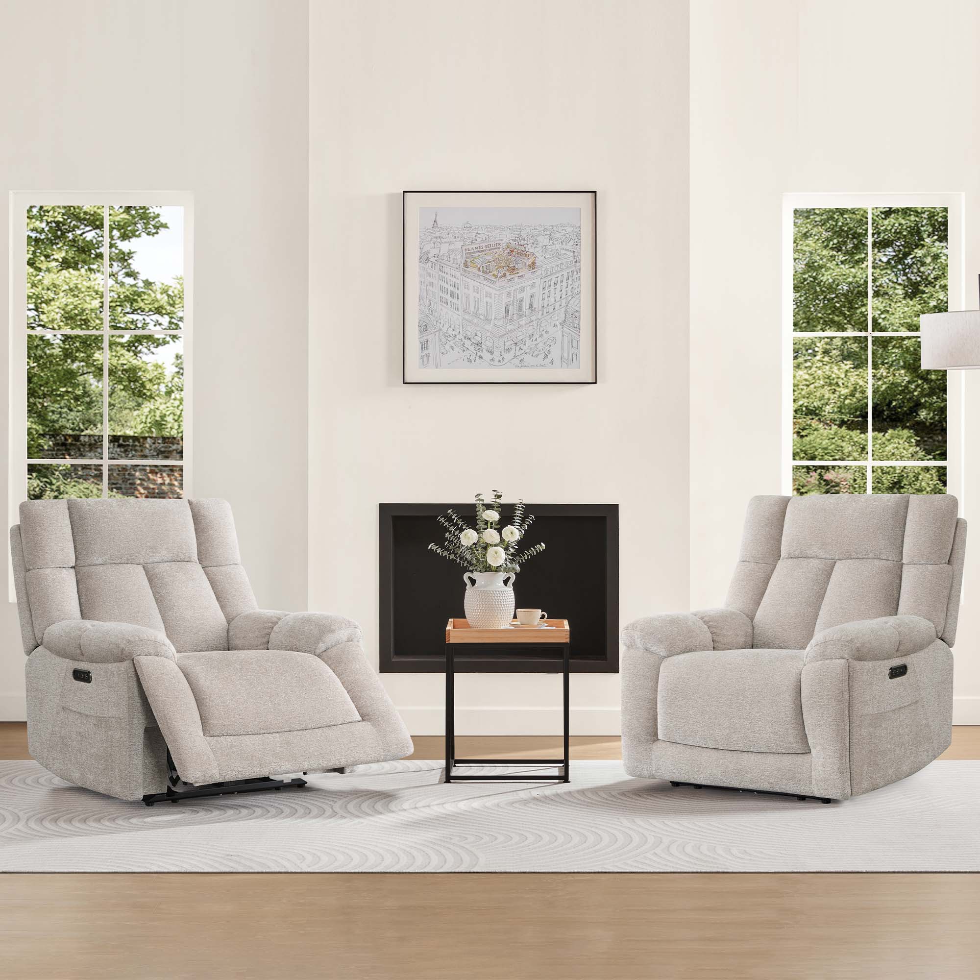 Sonia Recliner with Bluetooth Speakers and Power Lumbar Support - Image 4