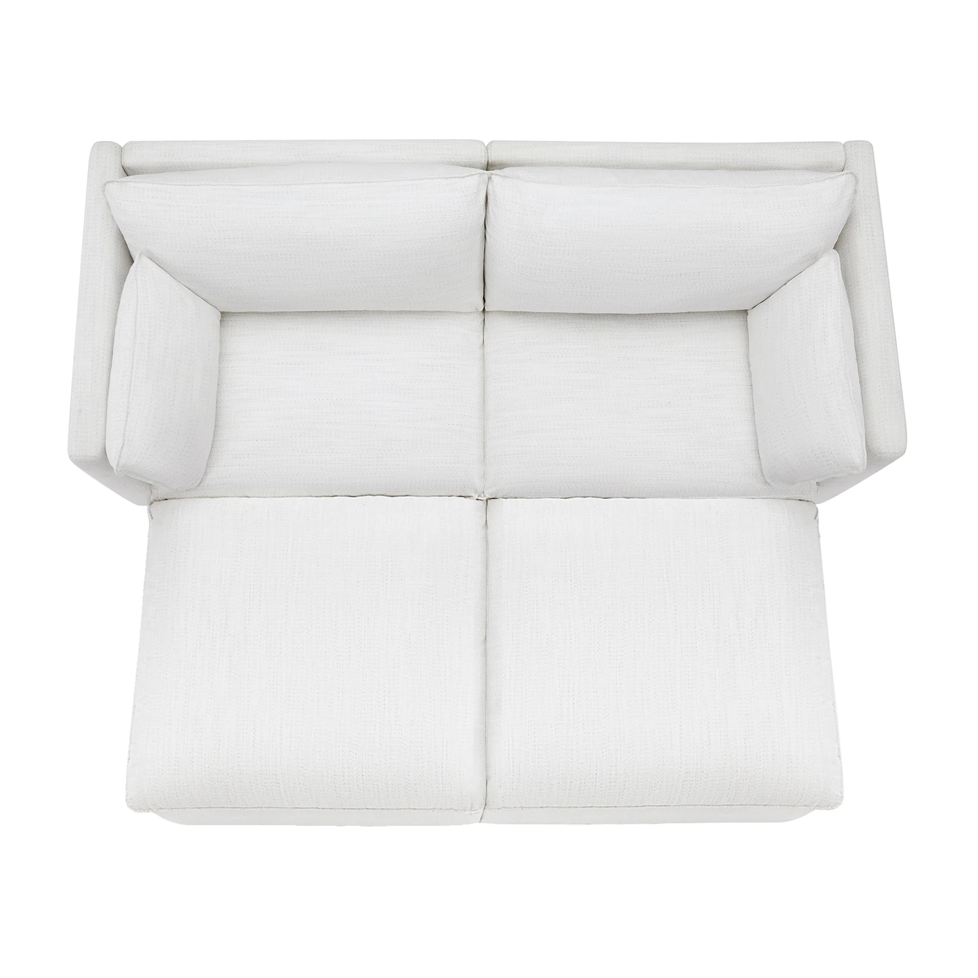 Sophia 4-Piece Feather Modular Sofa - Image 46