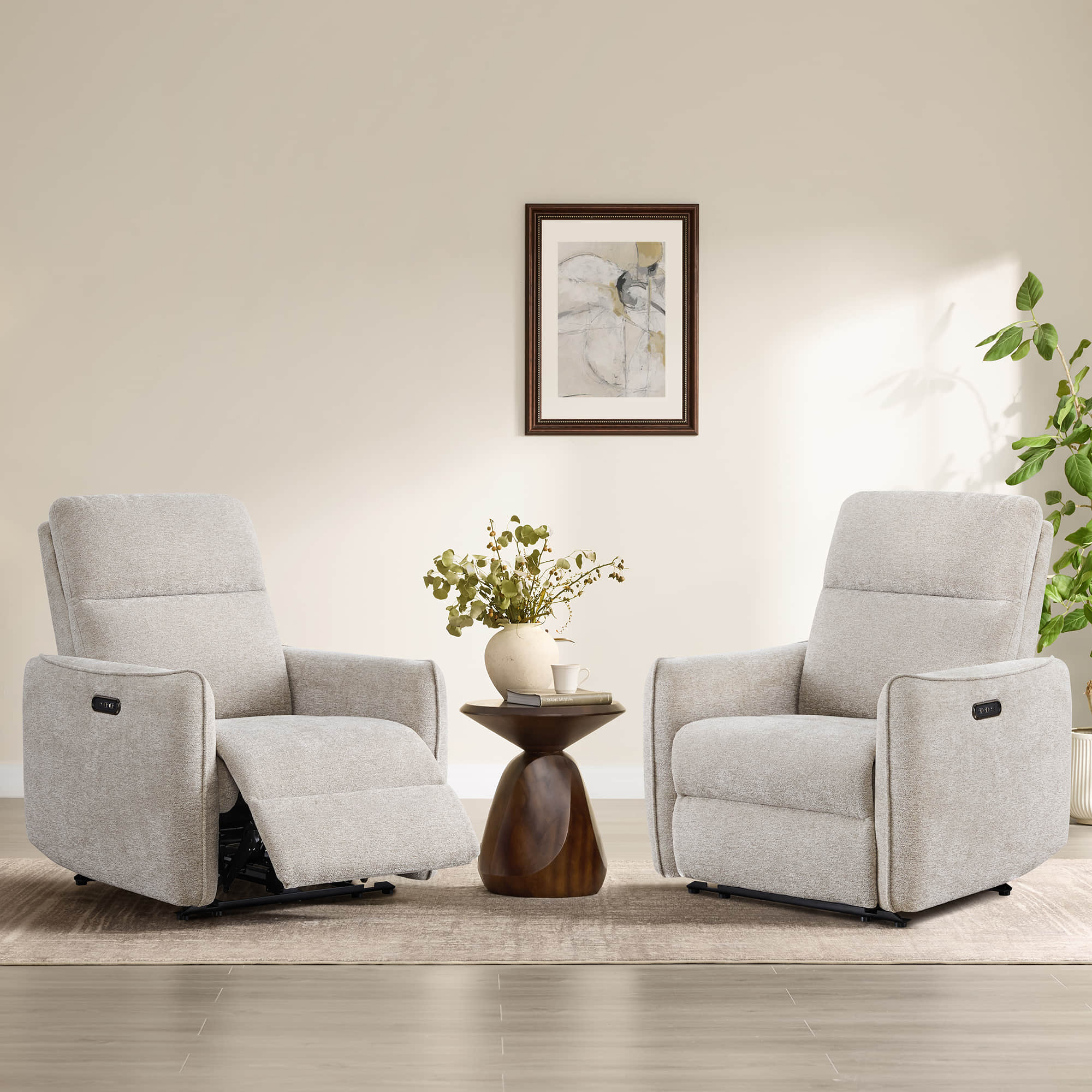 Stella Lay-Flat Power Recliner with Power Headrest - Image 7