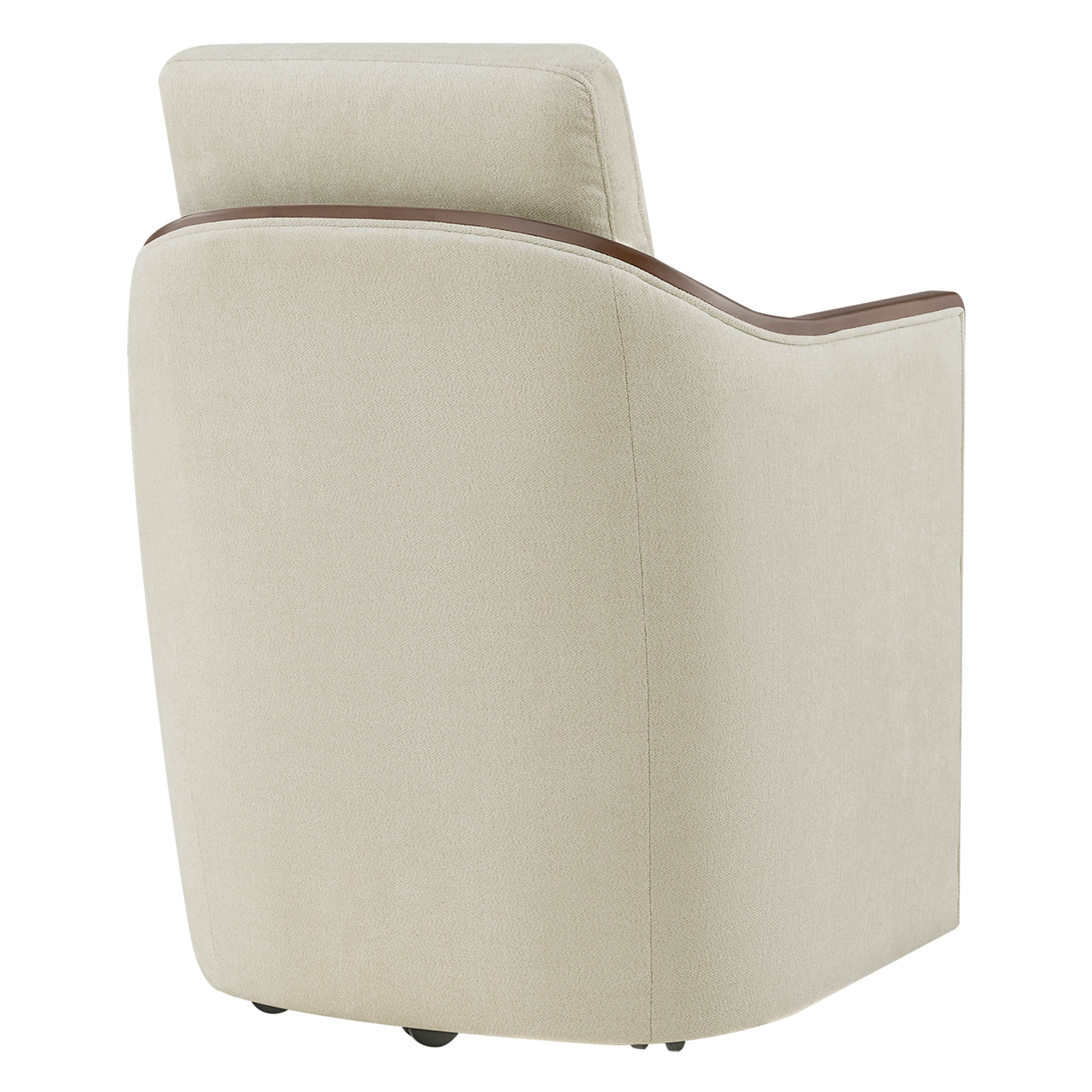 Talia Performance Boucle Rolling Dining Chair (Set of 2) - Image 19