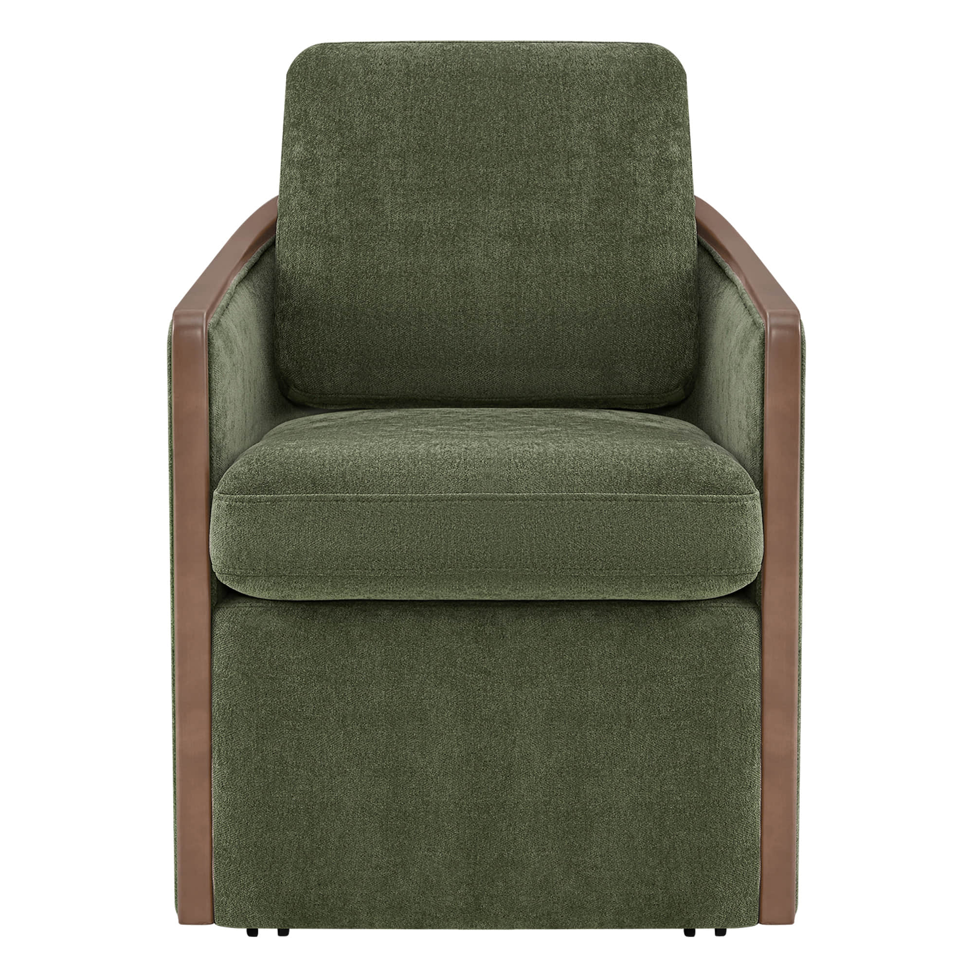 Talia Performance Boucle Rolling Dining Chair (Set of 2) - Image 32