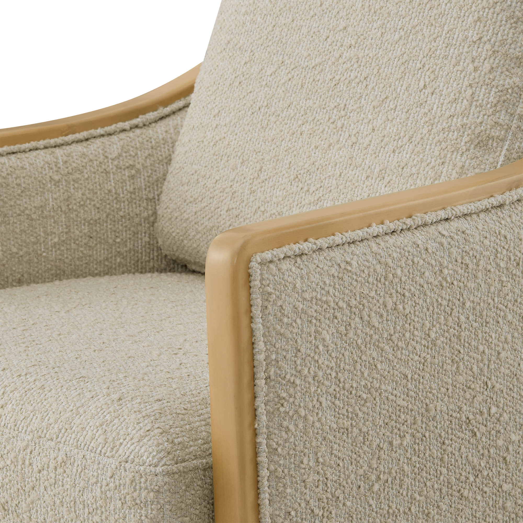 Talia Performance Boucle Rolling Dining Chair (Set of 2) - Image 44