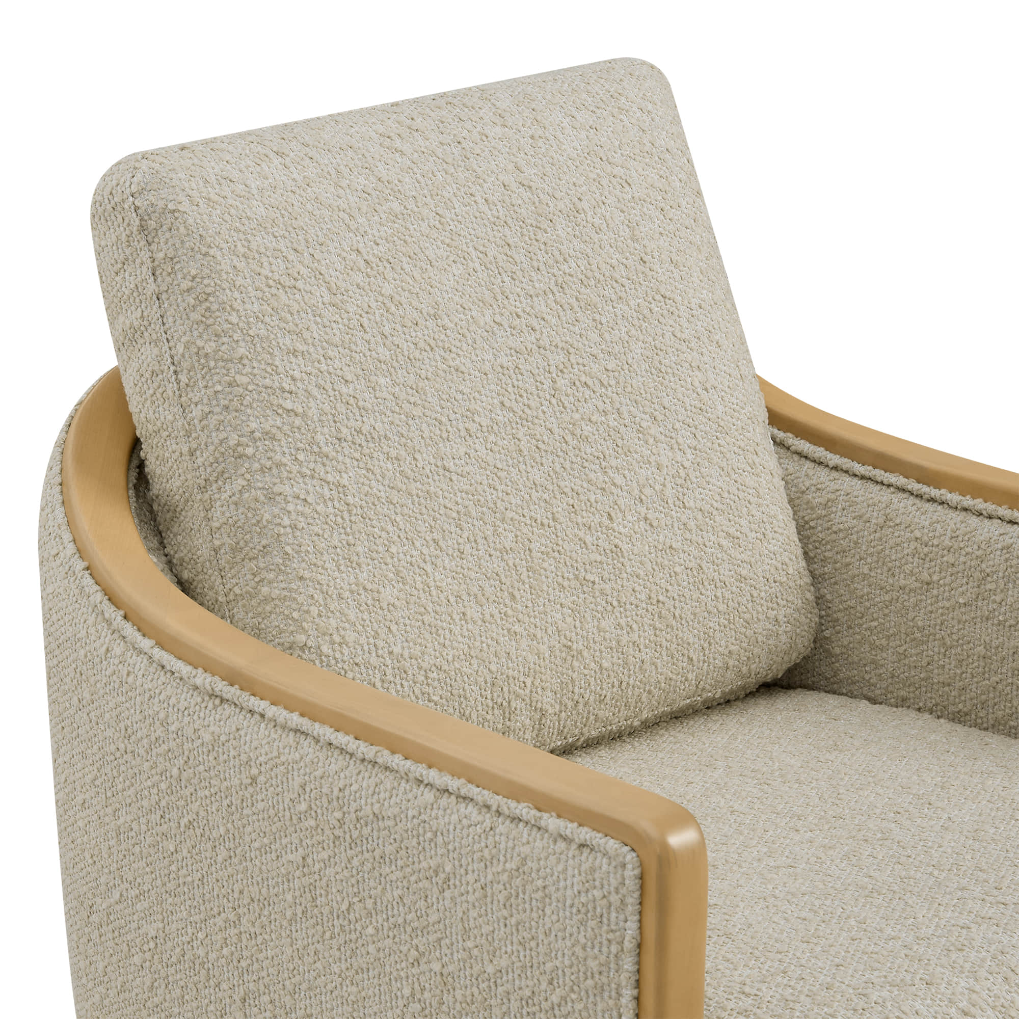 Talia Performance Boucle Rolling Dining Chair (Set of 2) - Image 45