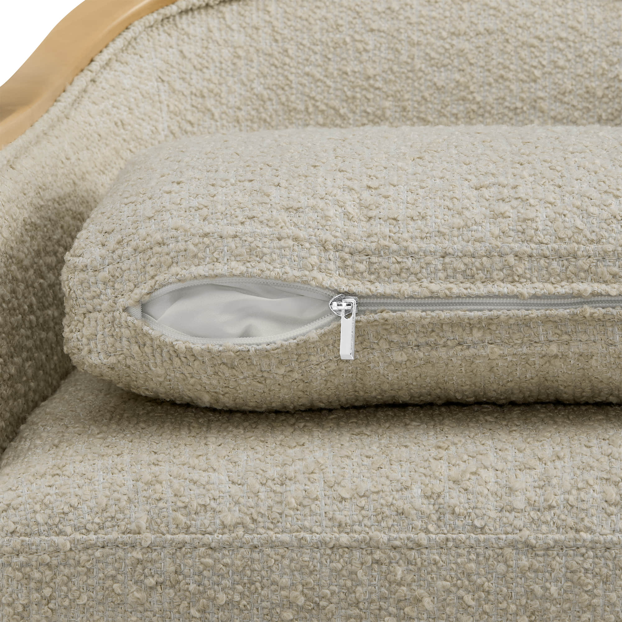 Talia Performance Boucle Rolling Dining Chair (Set of 2) - Image 46