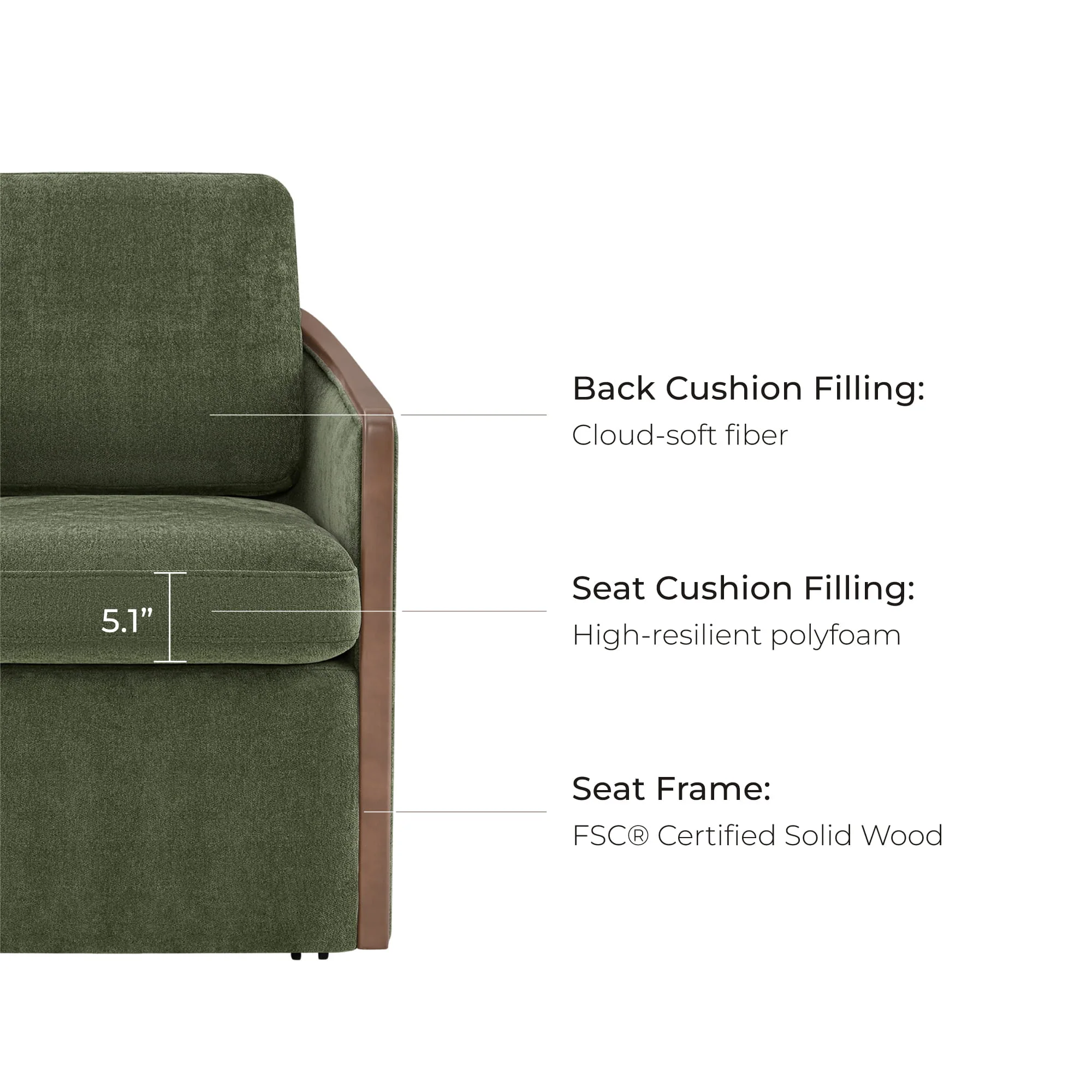 Talia Performance Boucle Rolling Dining Chair (Set of 2) - Image 67