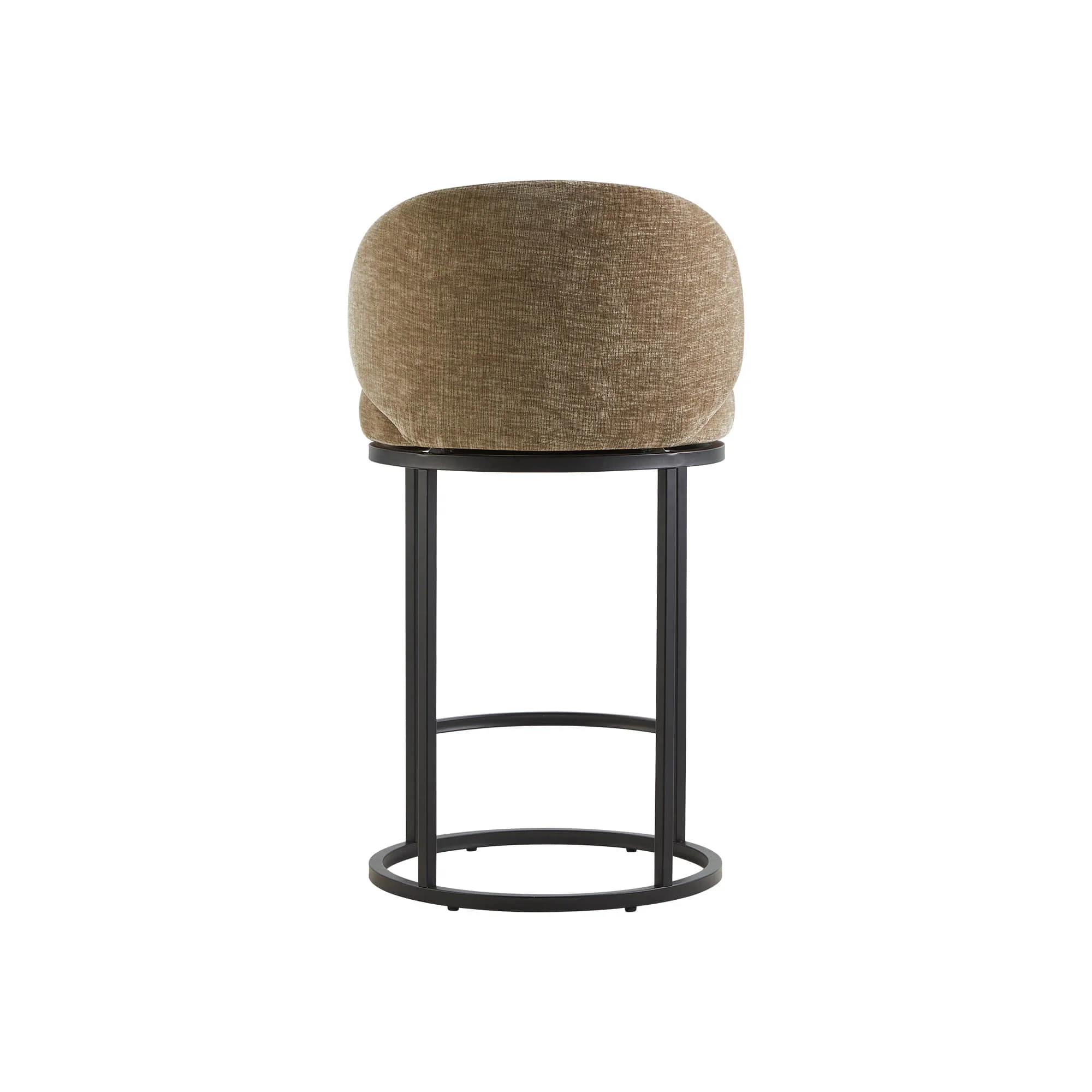 Tanya Modern Chenille Swivel Counter Stool (Set of 2) - Image 11