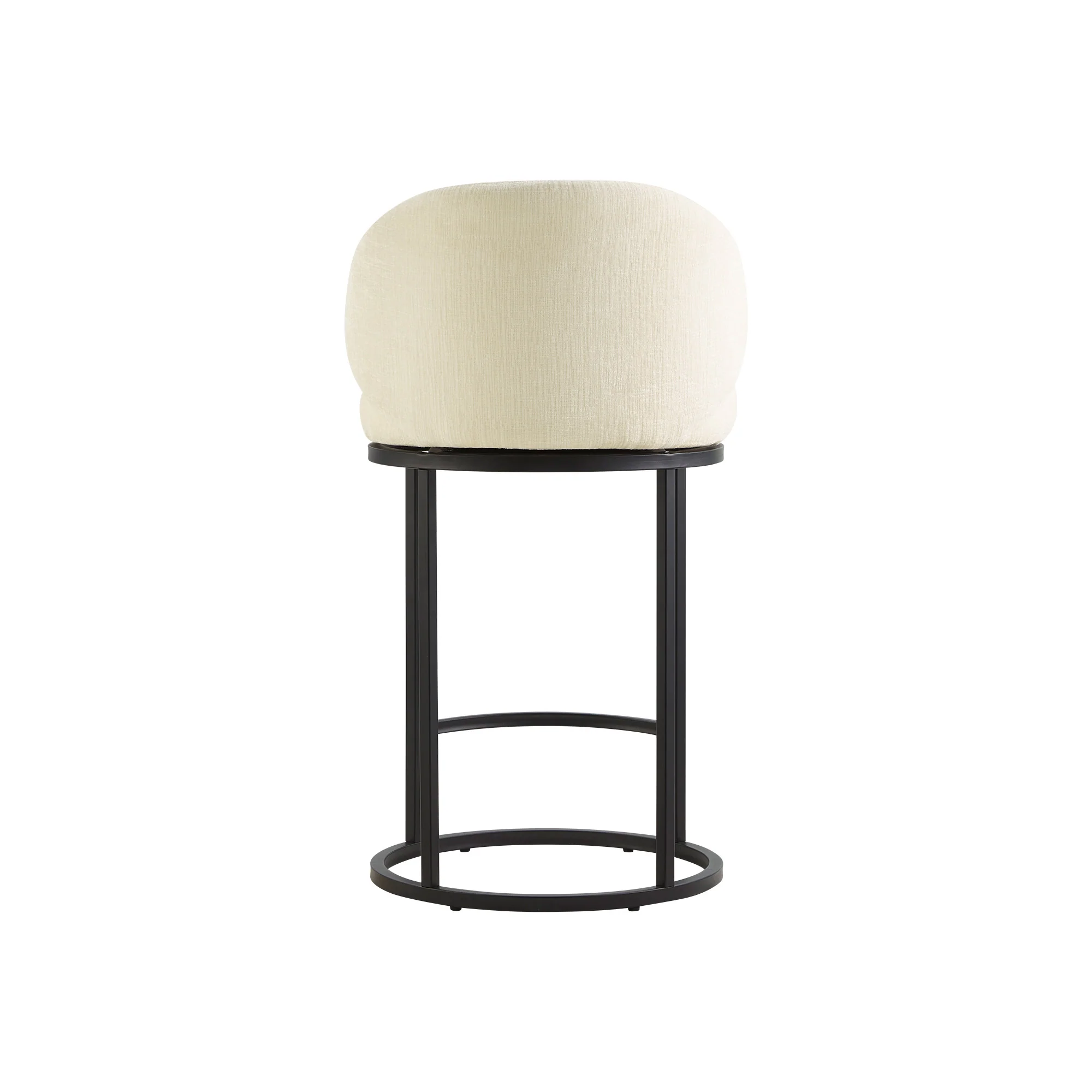 Tanya Modern Chenille Swivel Counter Stool (Set of 2) - Image 68