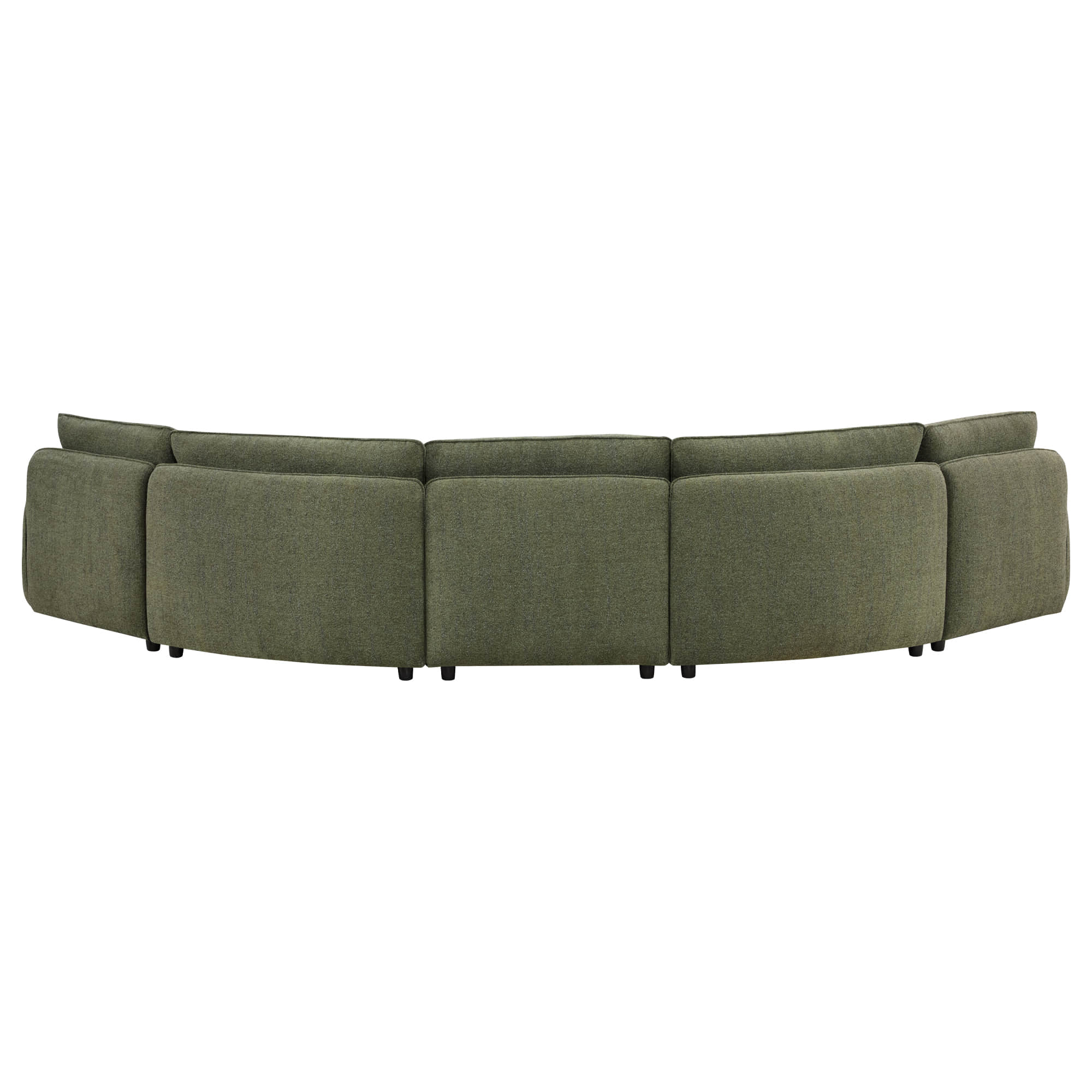 Teleri 5-seat Modular Curved Sofa with Wood Leg - Image 25