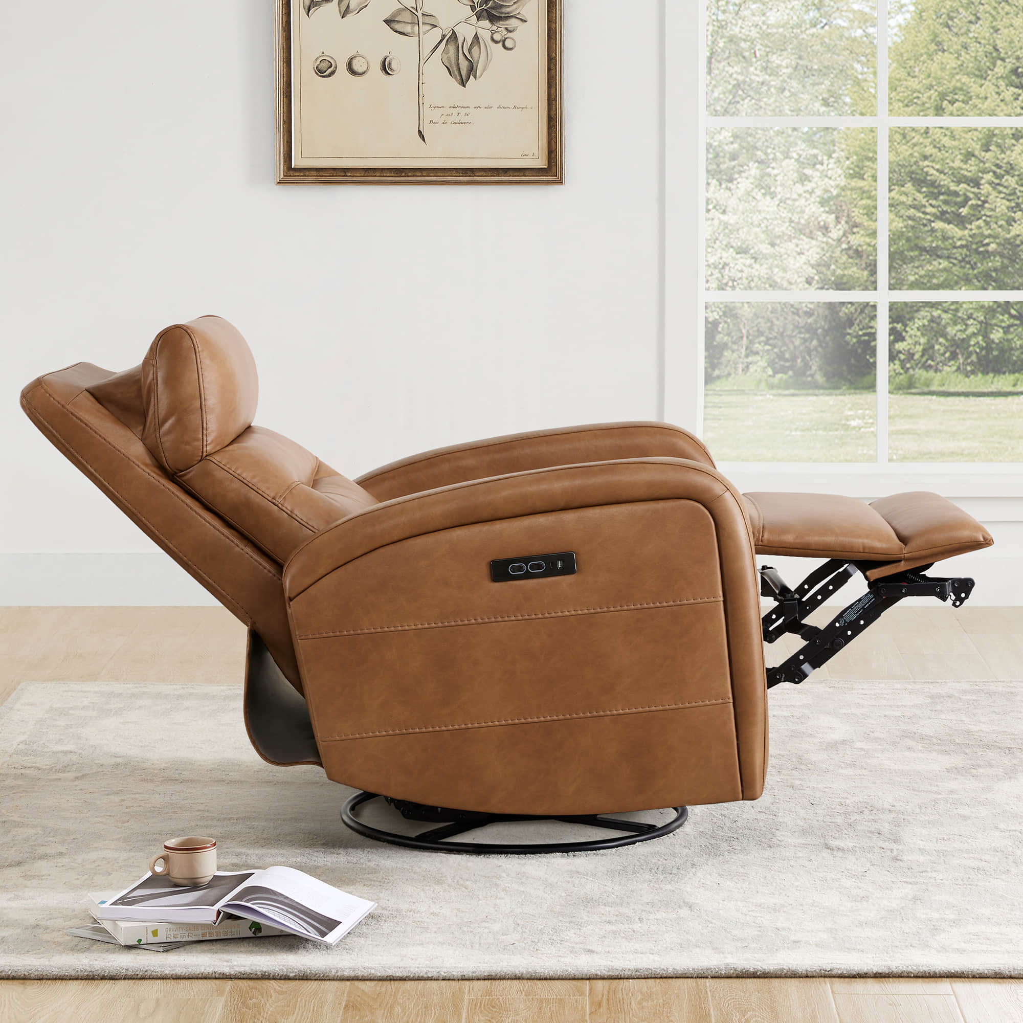 Theo Power Swivel Glider Recliner - Image 47