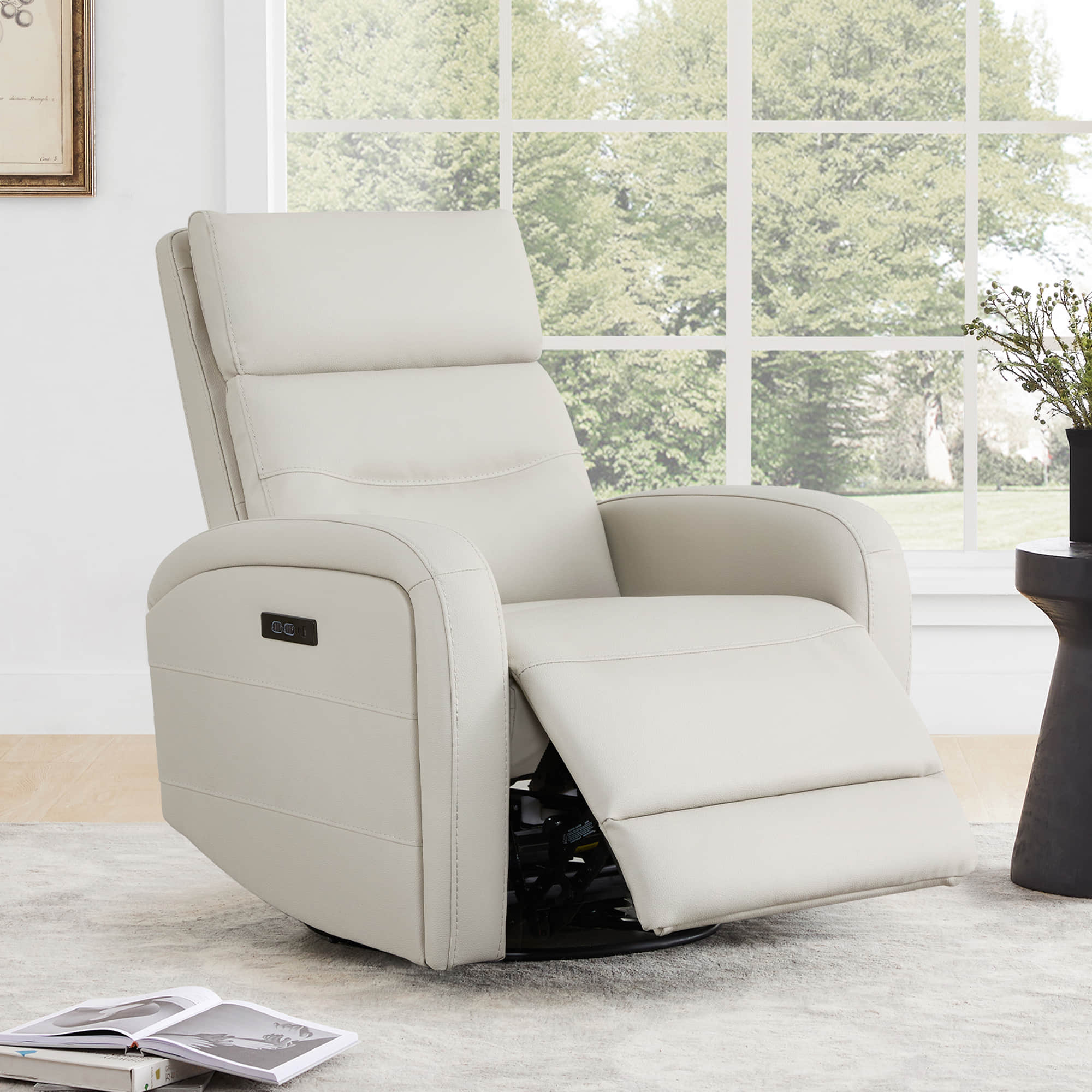 Theo Power Swivel Glider Recliner - Image 63