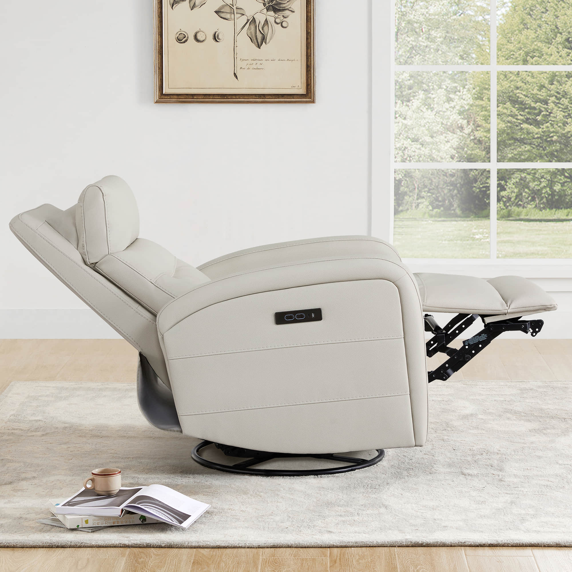 Theo Power Swivel Glider Recliner - Image 78