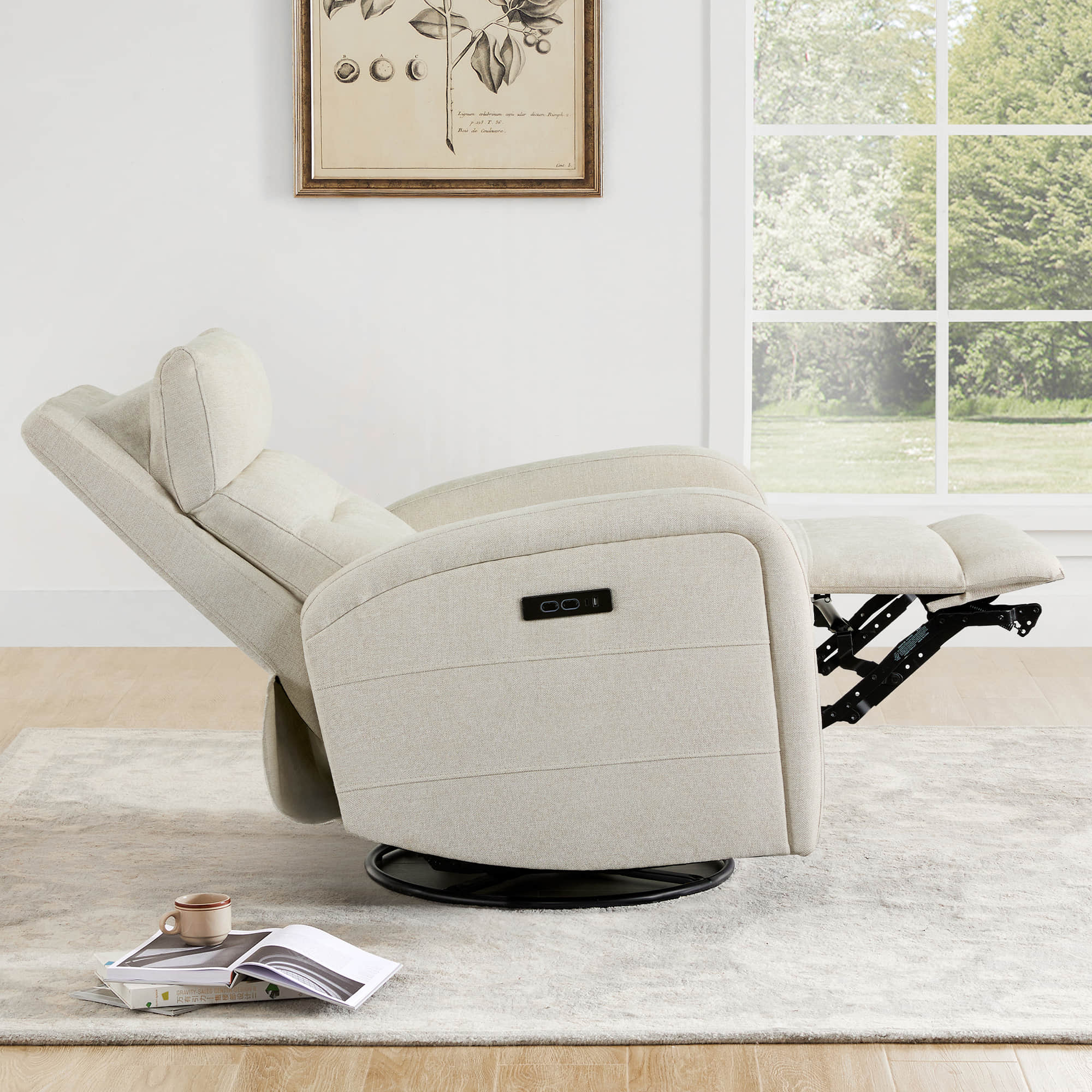 Theo Power Swivel Glider Recliner - Image 85