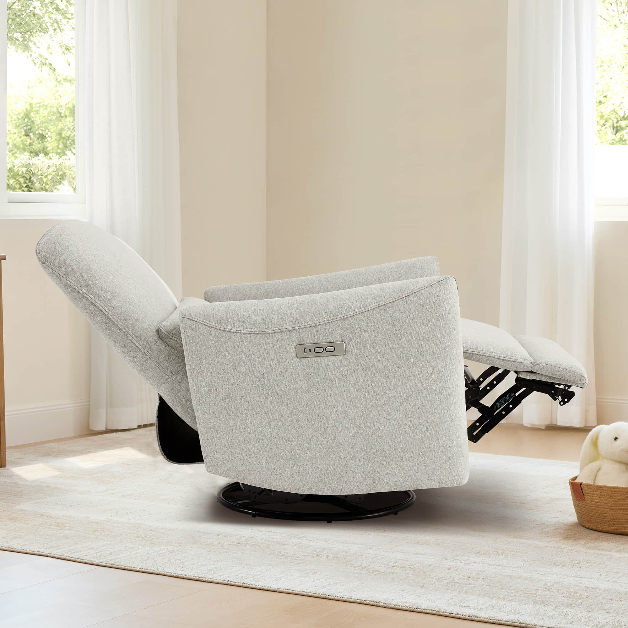Tracee Modern Power Swivel Glider Recliner - Image 179