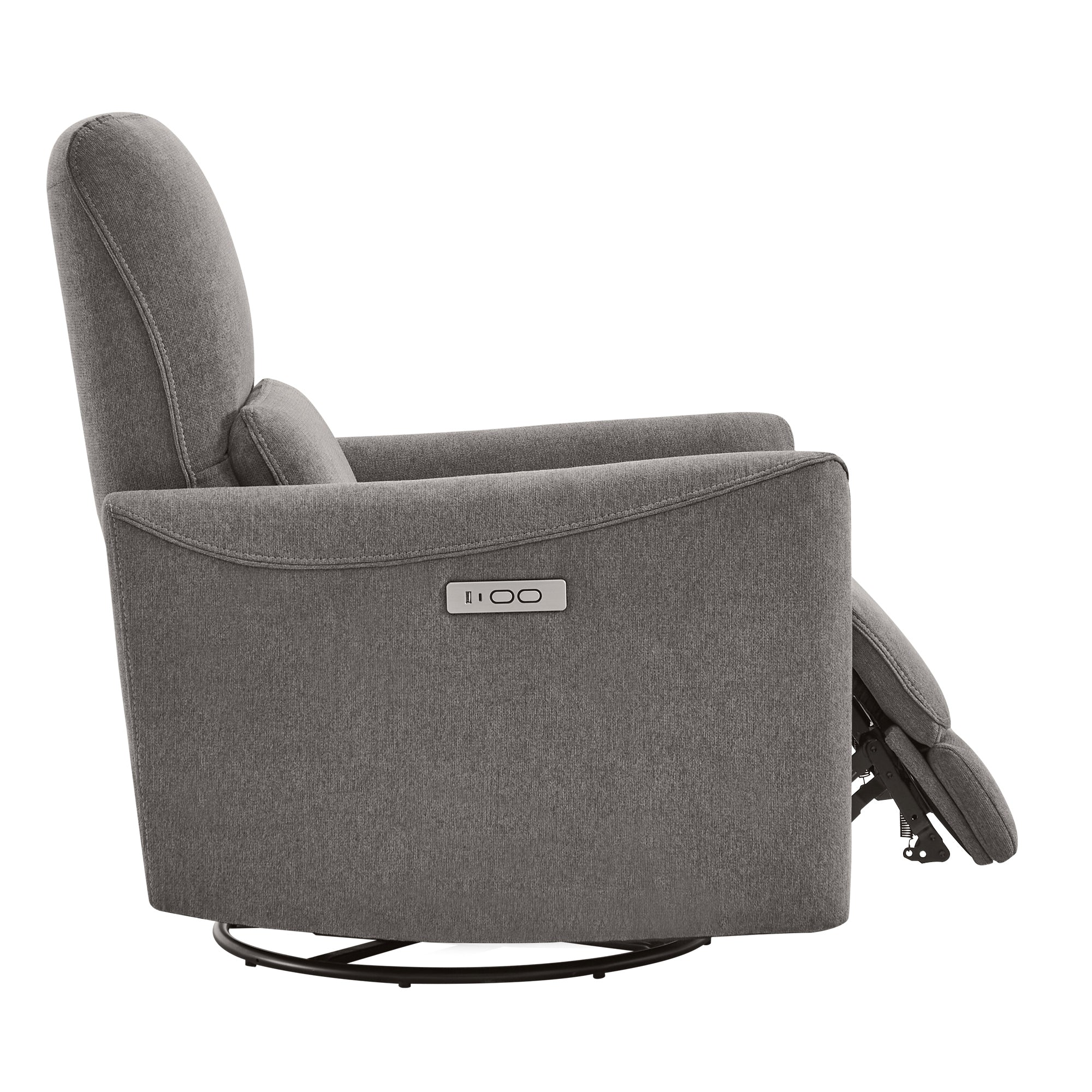 Tracee Power Swivel Nursery Glider Recliner - Image 45